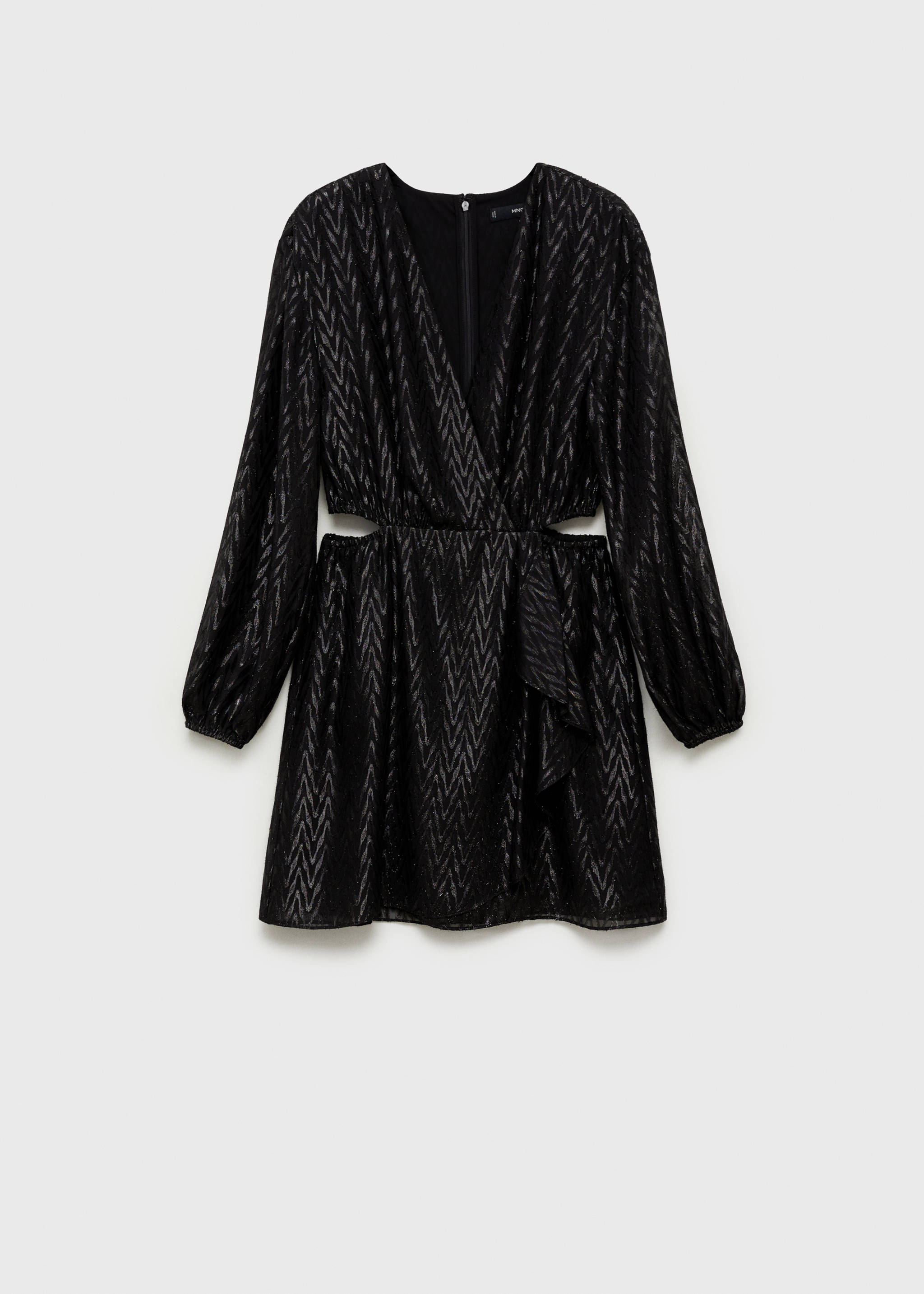 Wrap dress with side slits - Article without model