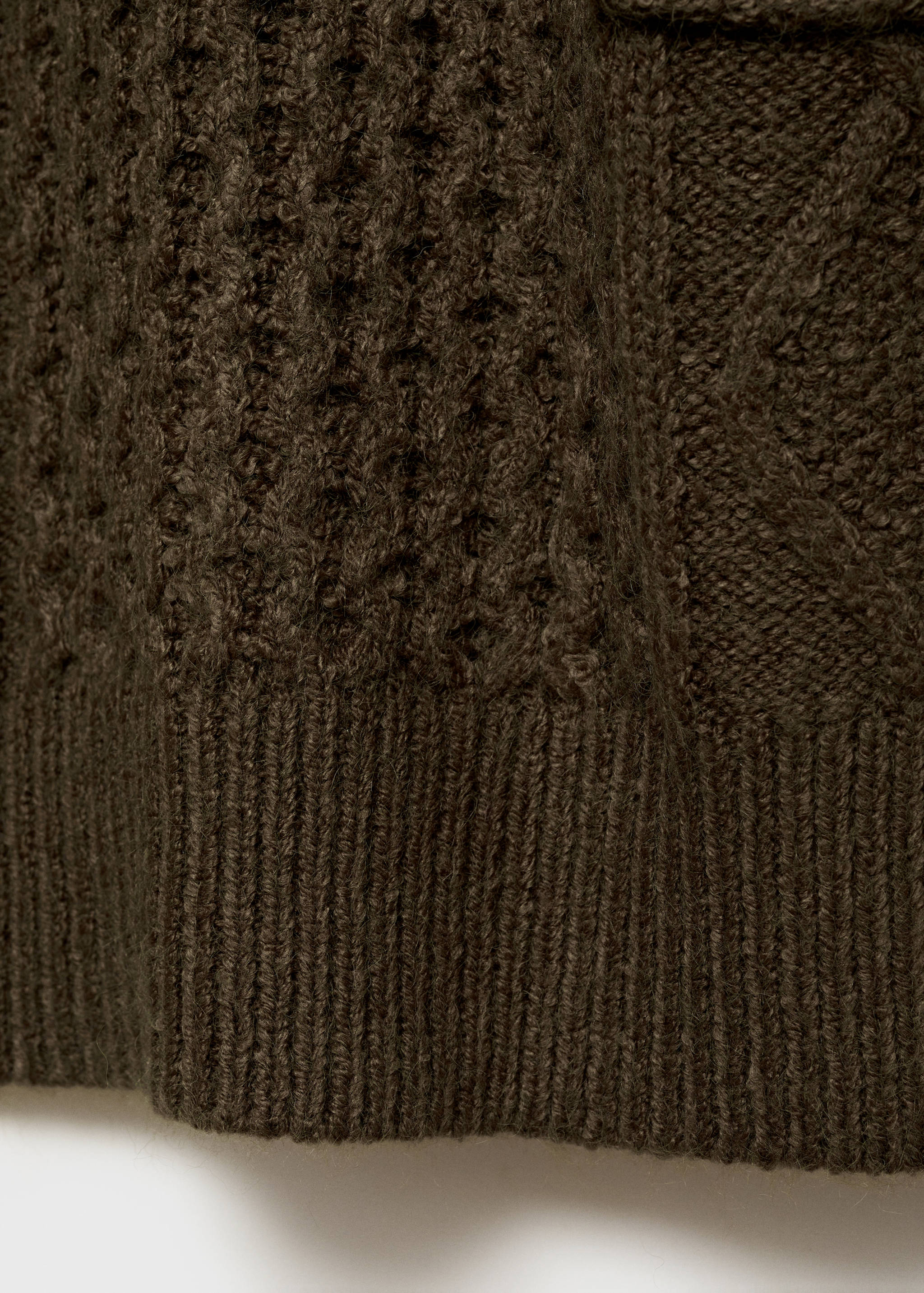 Cable knit dress - Details of the article 0