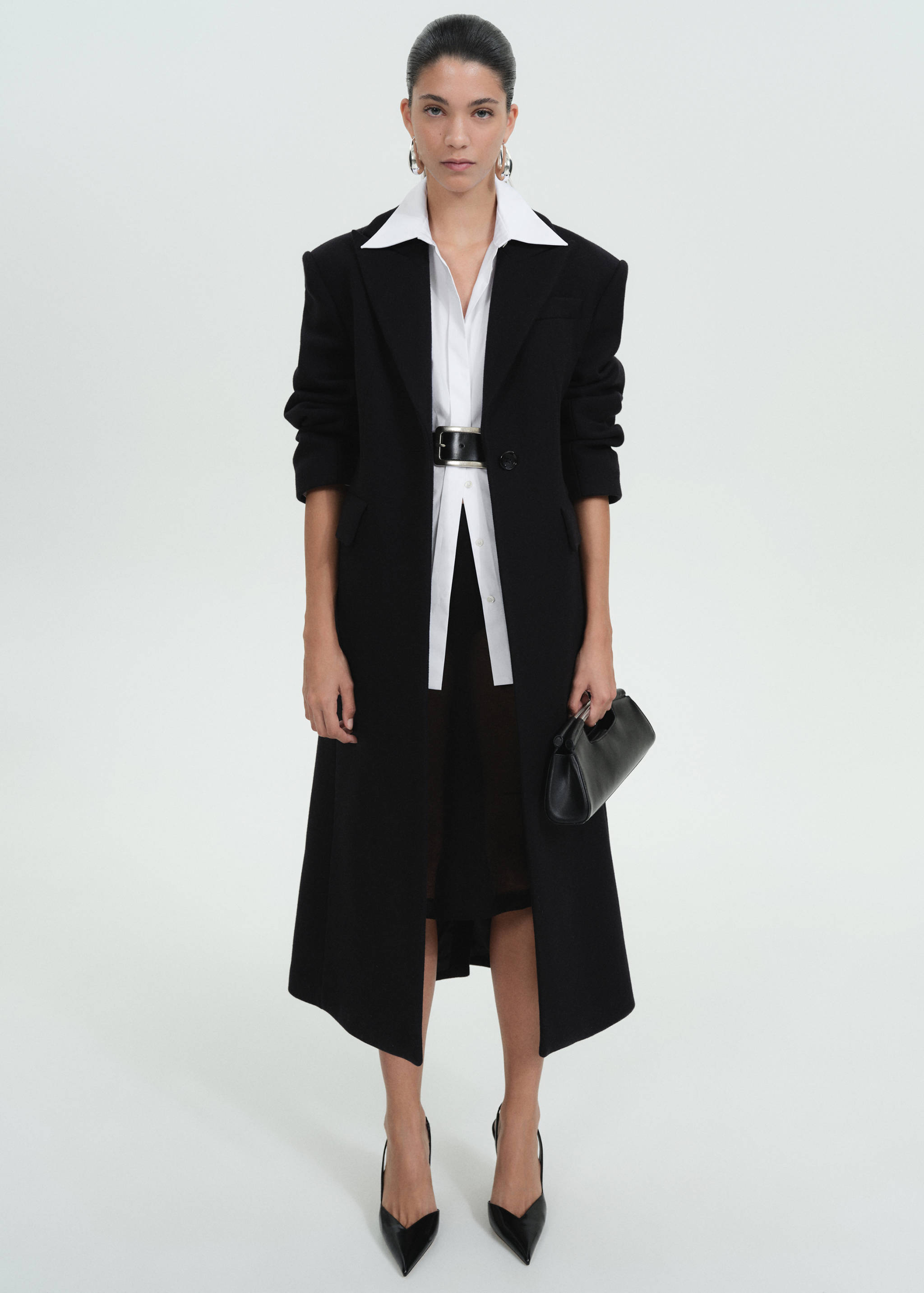 Oversized-Hemd aus 100 % Baumwolle - Allgemeine Ansicht