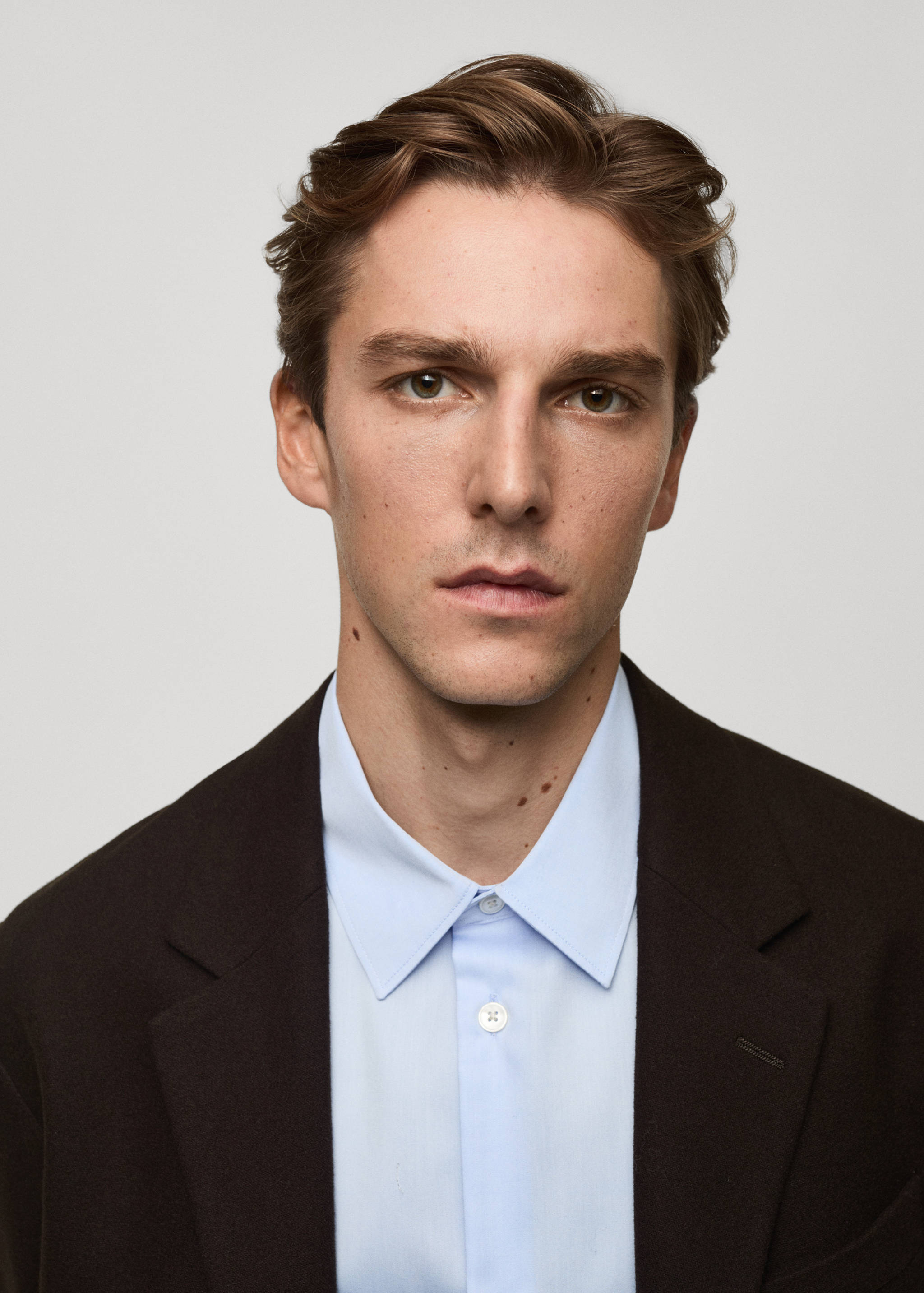 Recycled wool regular-fit jacket - Details of the article 1