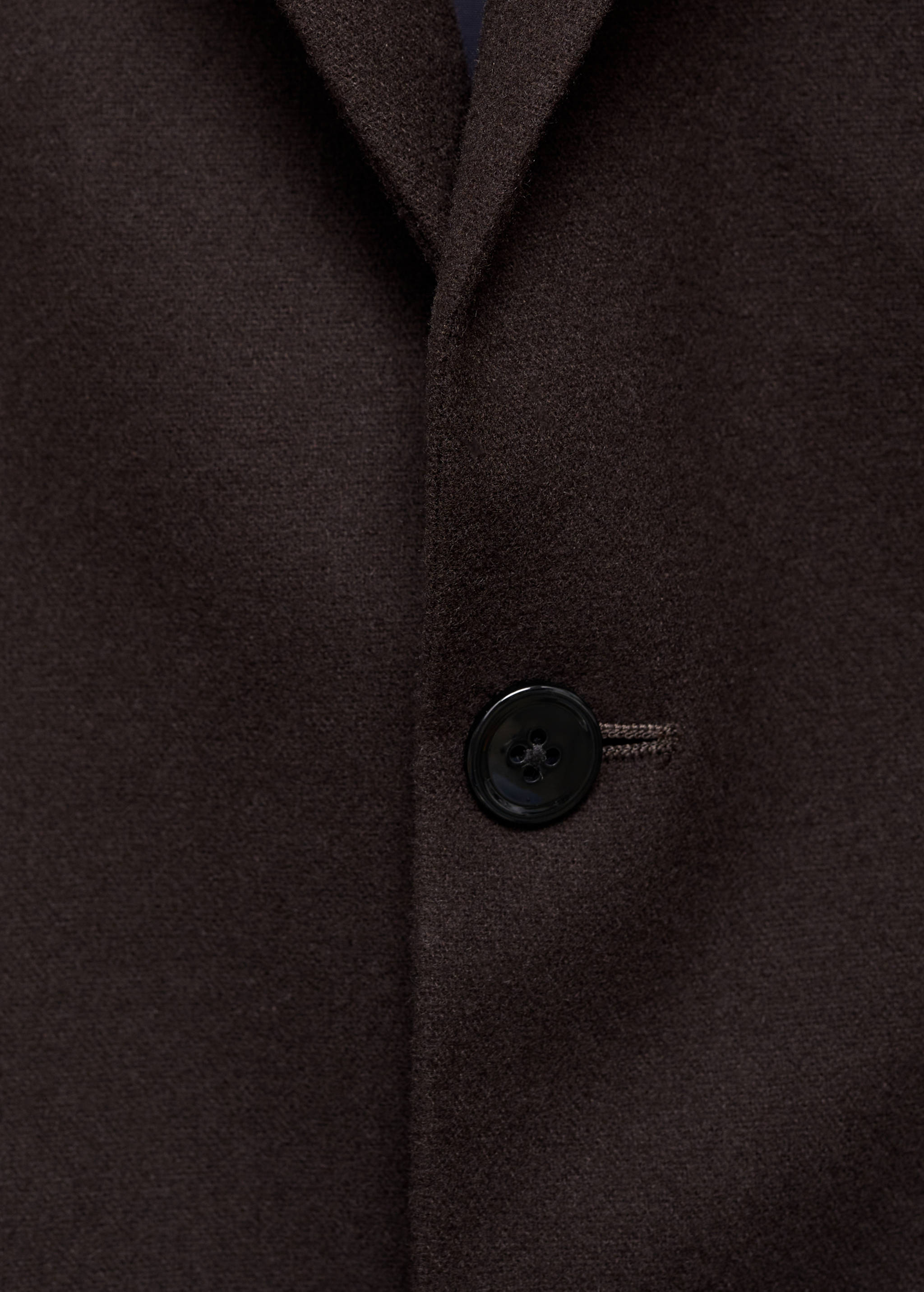 Recycled wool regular-fit jacket - Details of the article 8