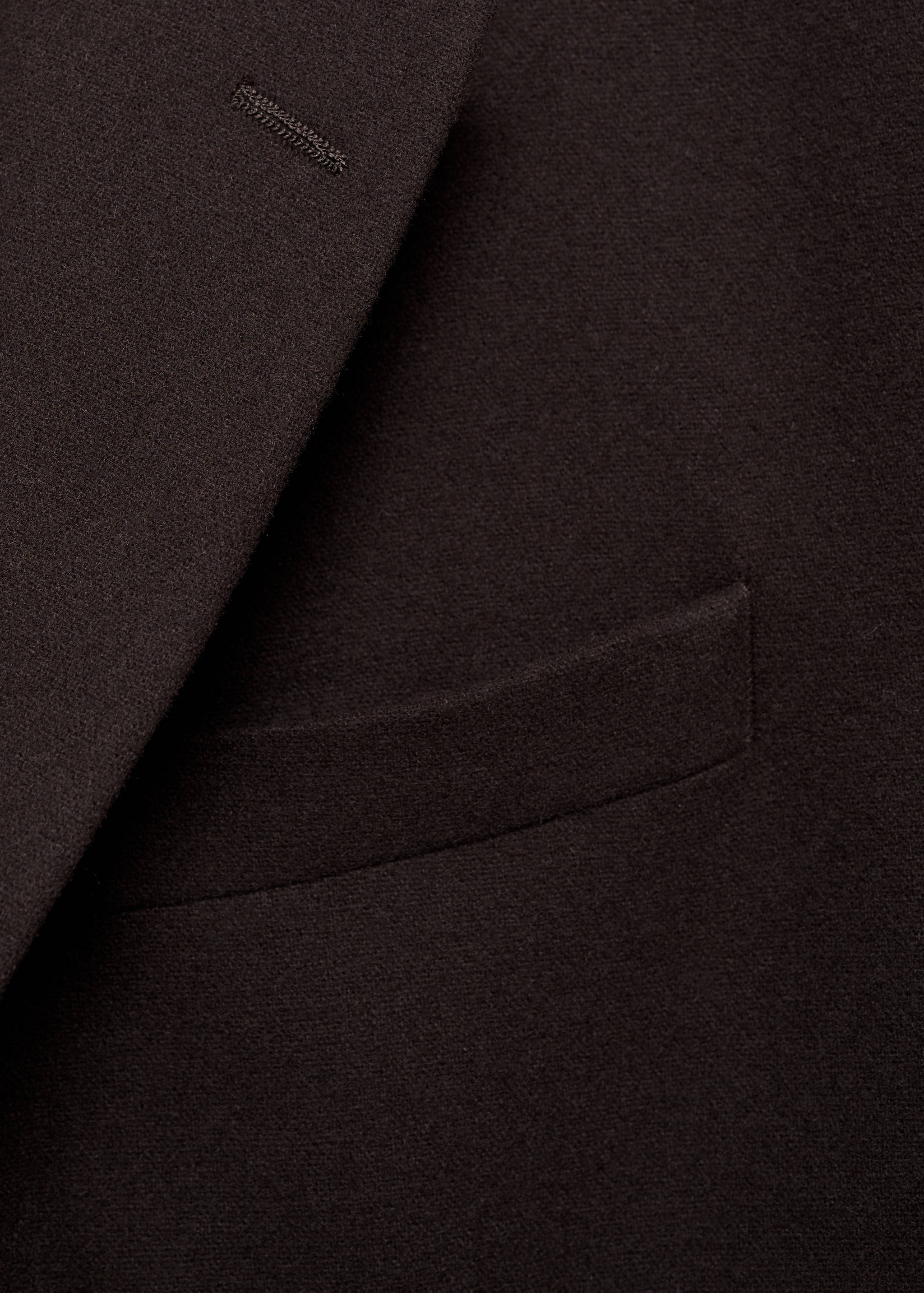 Recycled wool regular-fit jacket - Details of the article 0