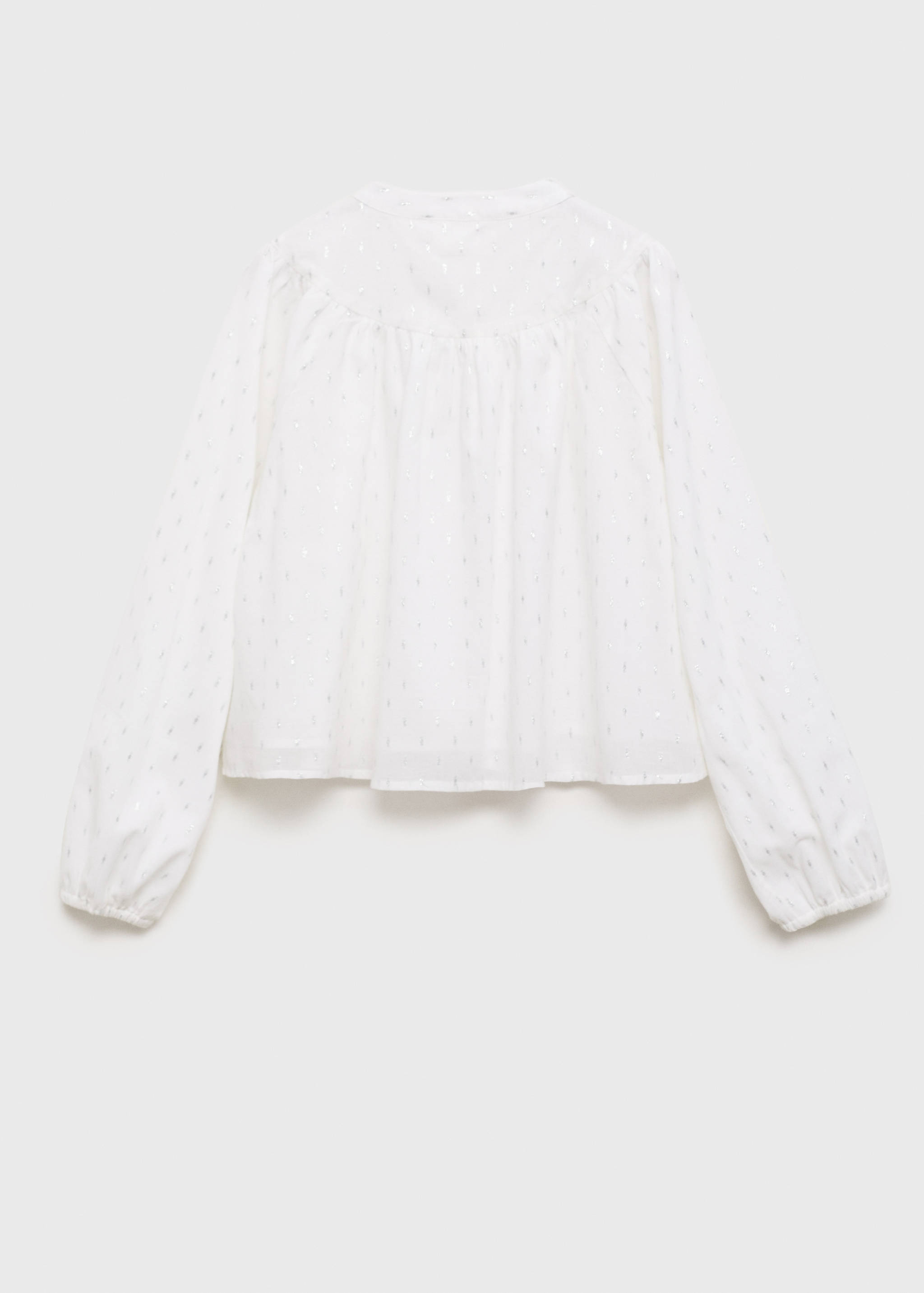 Blusa detalles lurex - Reverso del artículo