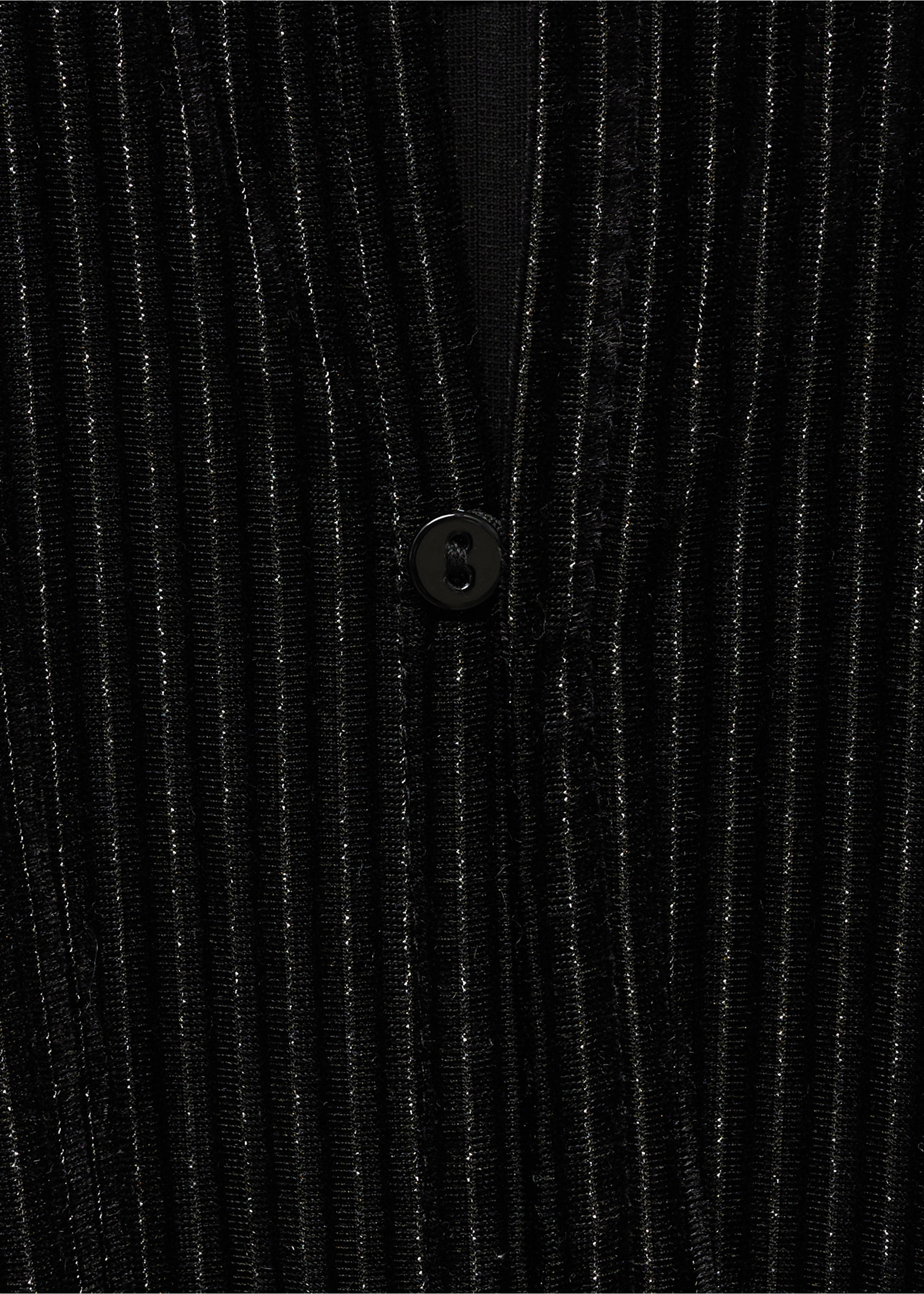 Langer Lurex-Overall - Detail des Artikels 0, Schwarz. Ref: 77099232-00.