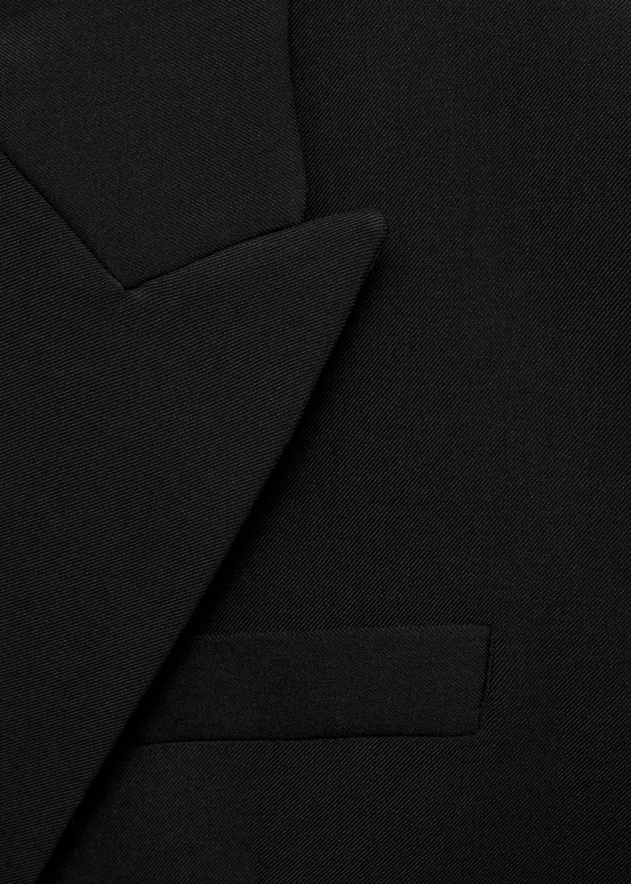 Rövidre vágott blézer dupla gombolással - A termék adatai 8