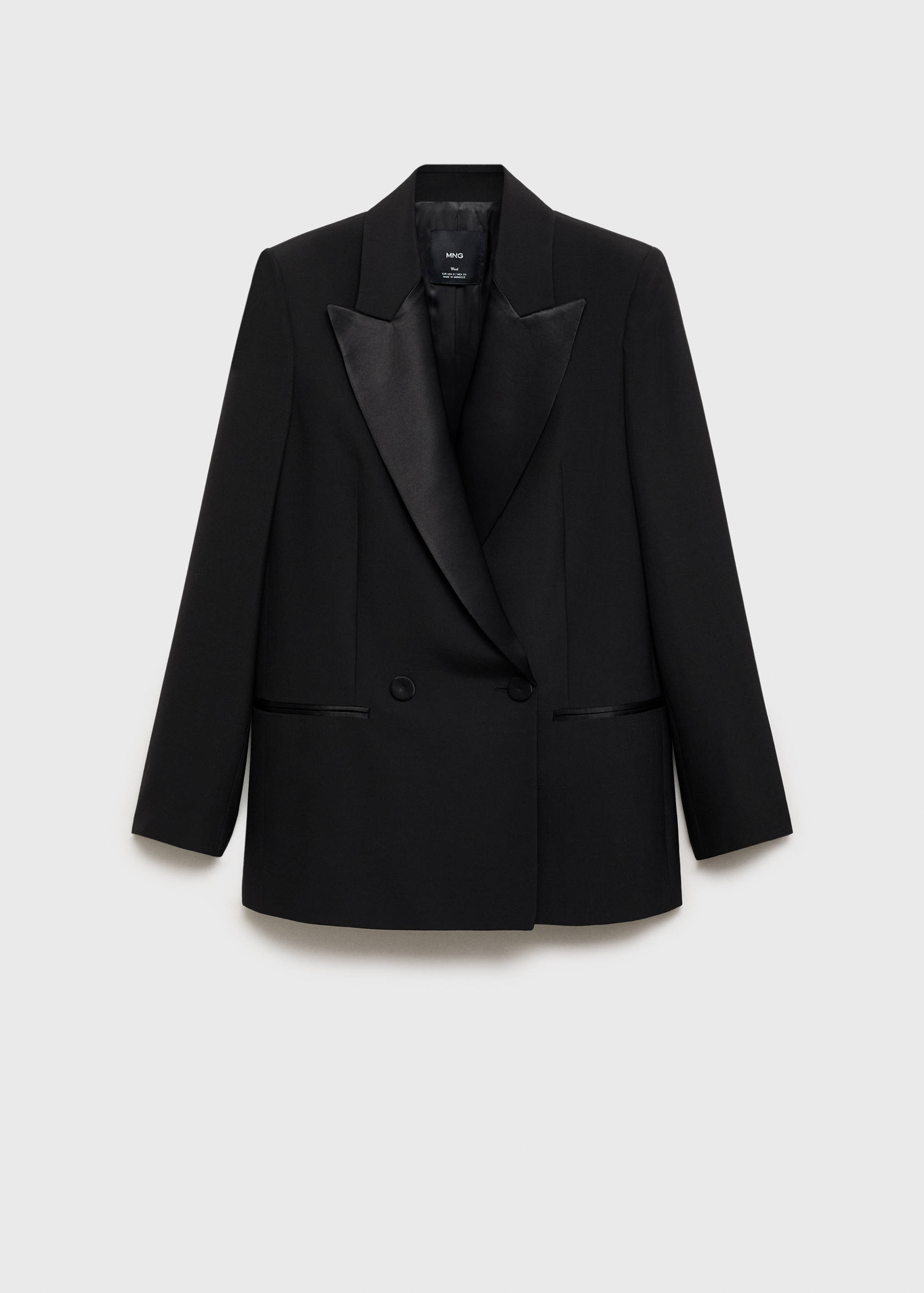 Blazer costume revers satinés - Article sans modèle