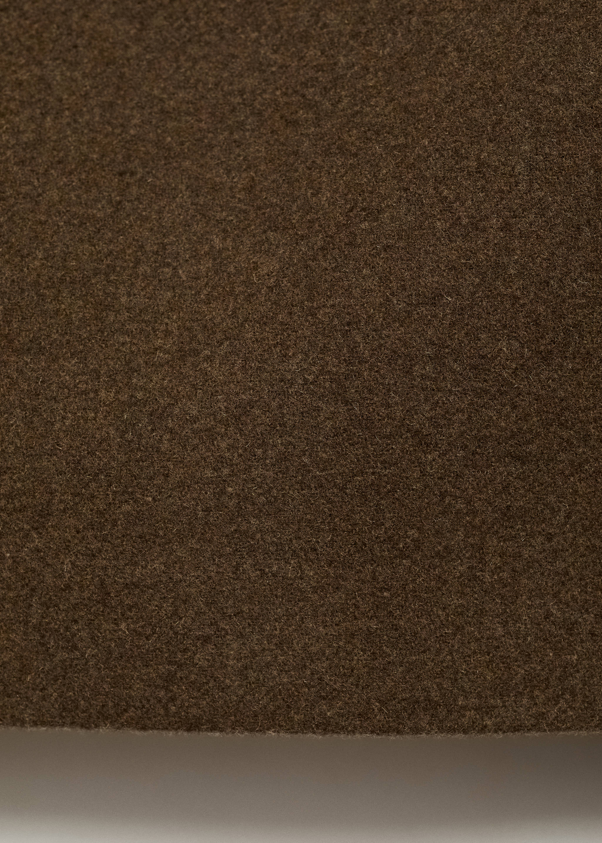 Wool mini-skirt with belt - Details of the article 0