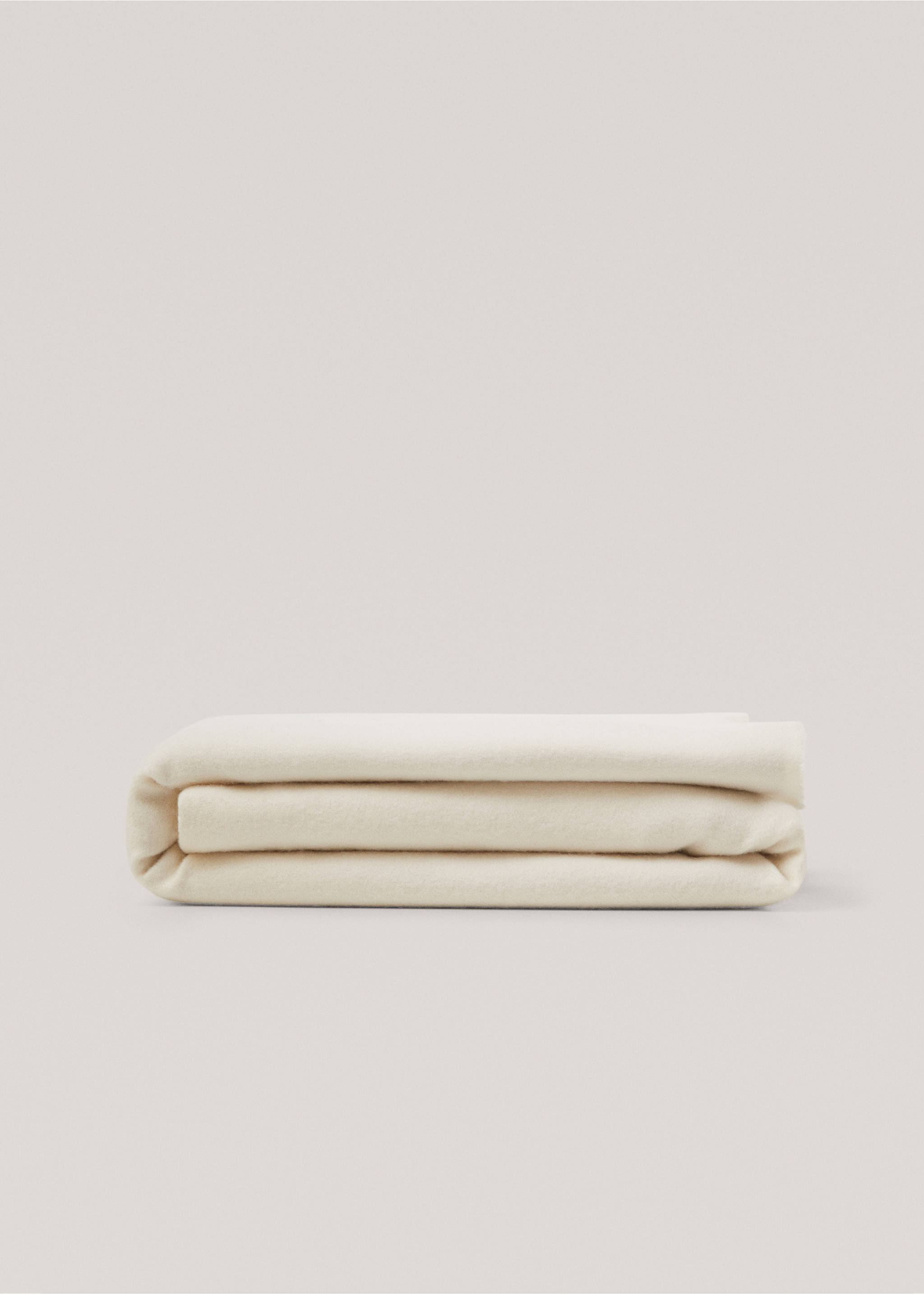 Soft wool and cashmere blanket - Article without model, Off White. Ref: 77106317-00.