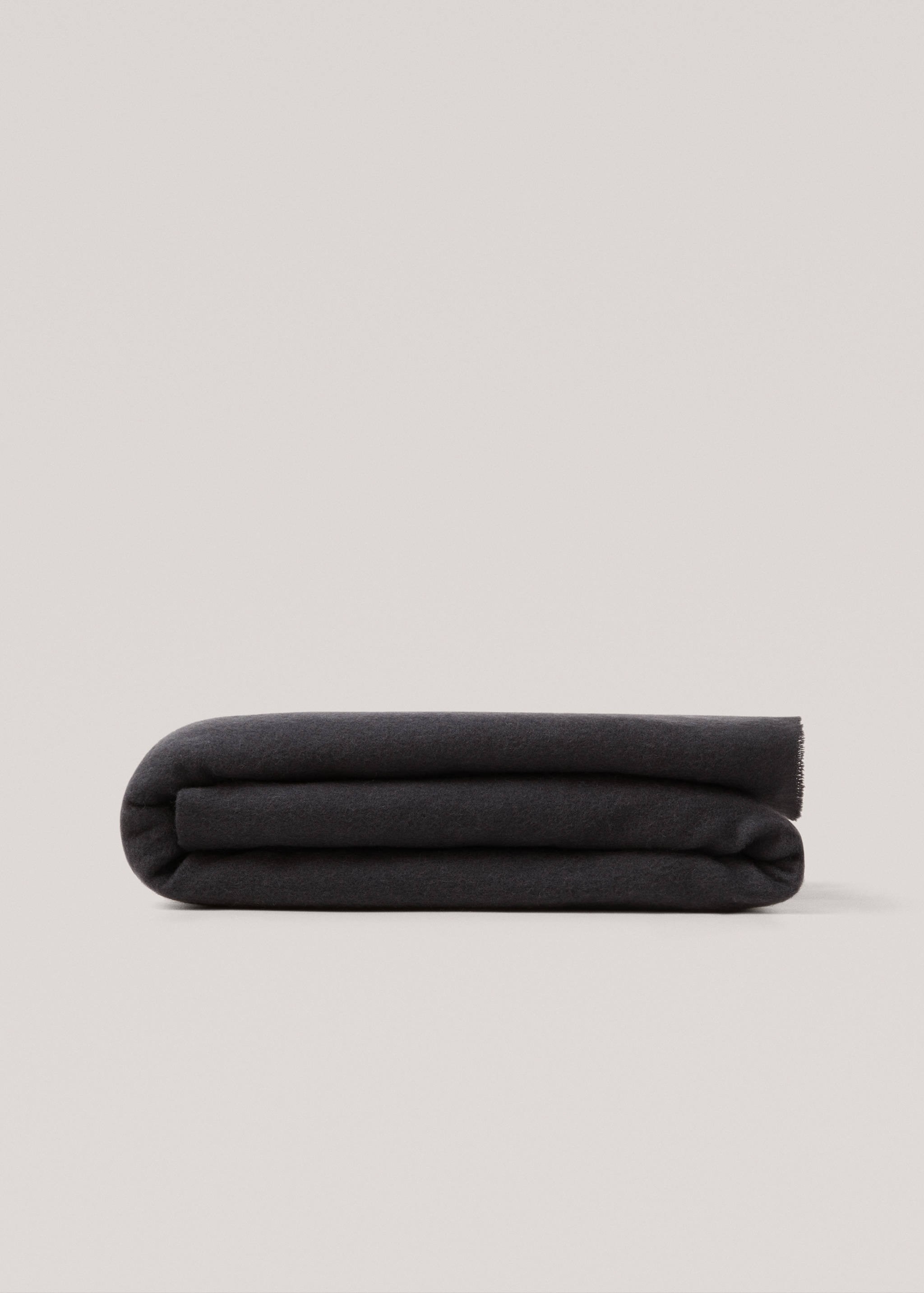 Soft wool and cashmere blanket - Article without model