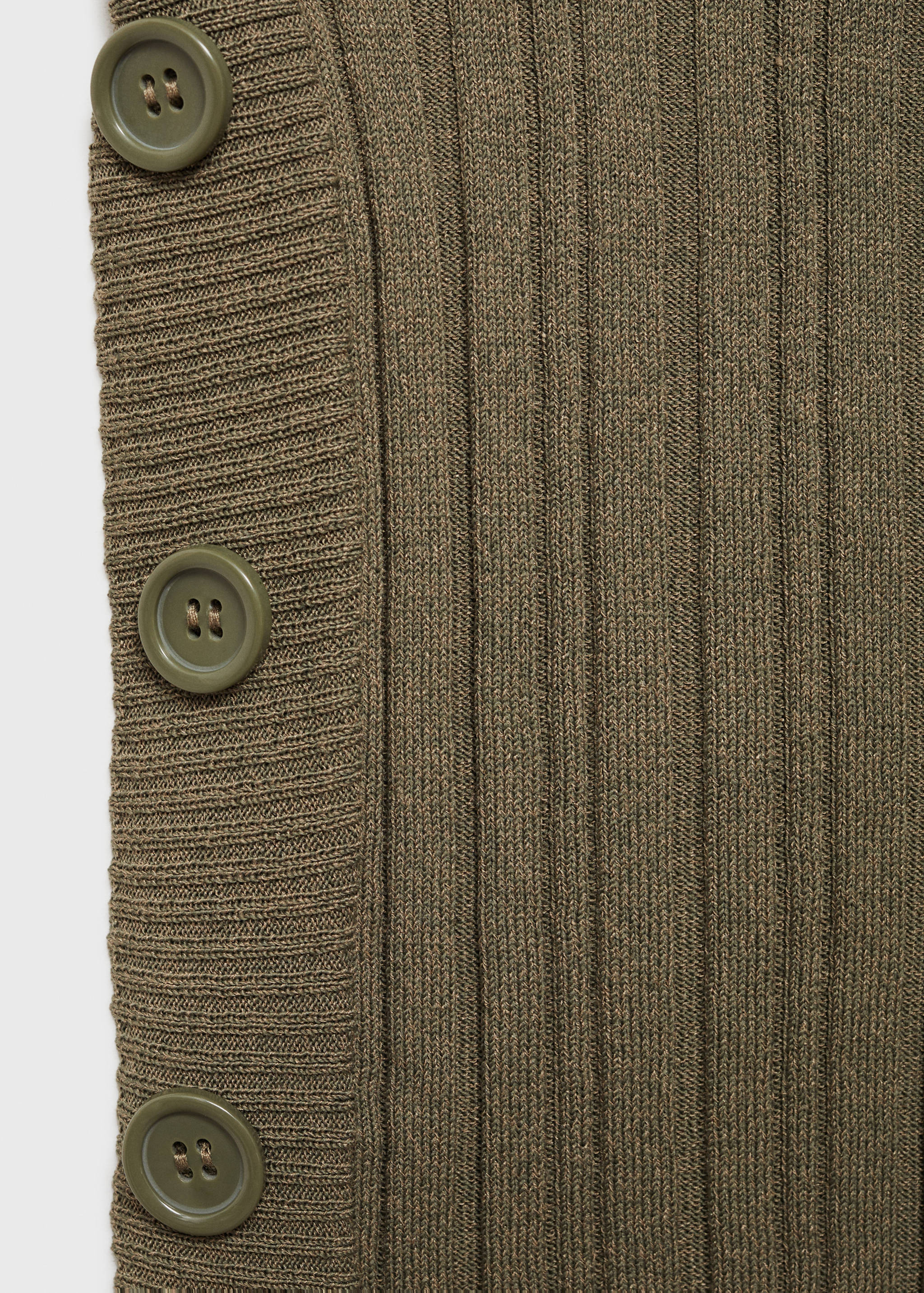 Ribbed Asymmetric sweater - Details of the article 8