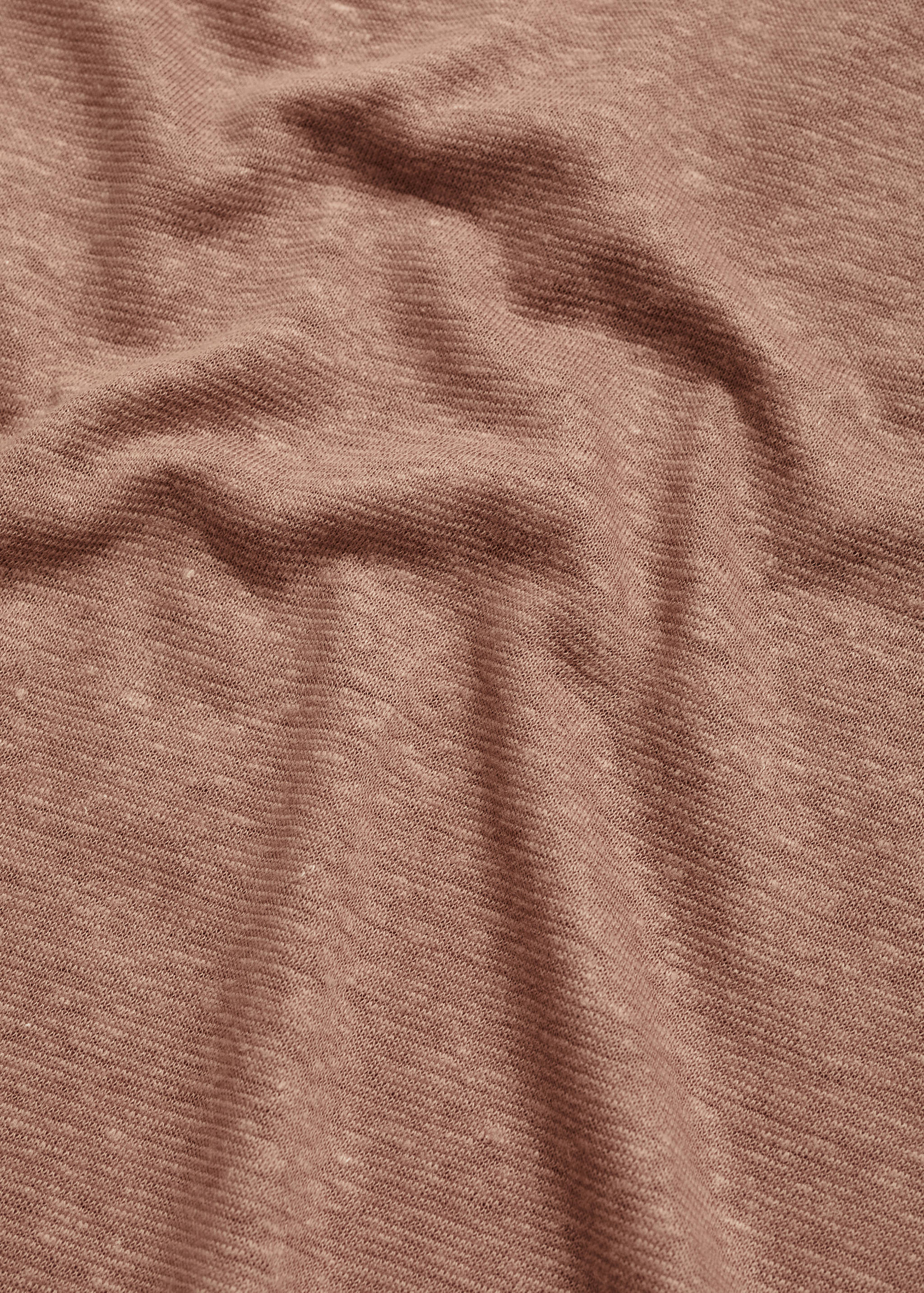 Regular-fit linen t-shirt - Details of the article 0