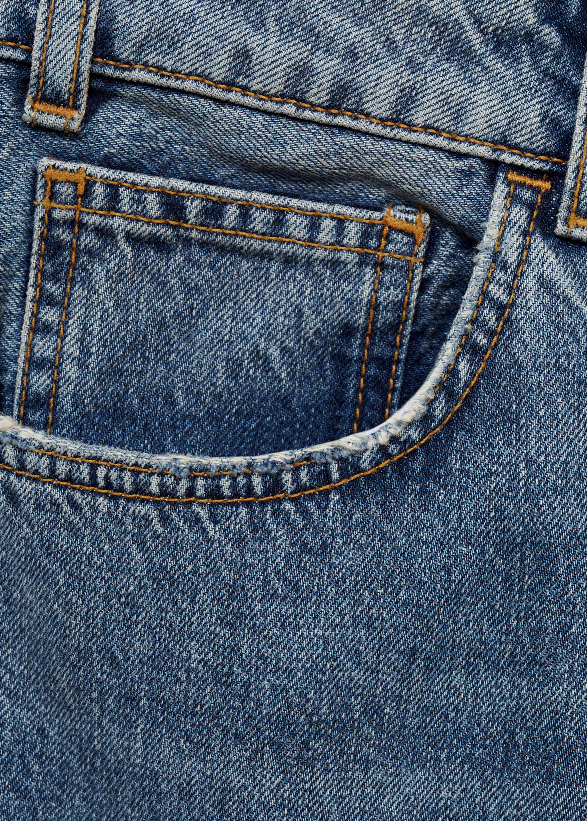 Jeans rectos tiro medio aberturas - Detalle del artículo 8