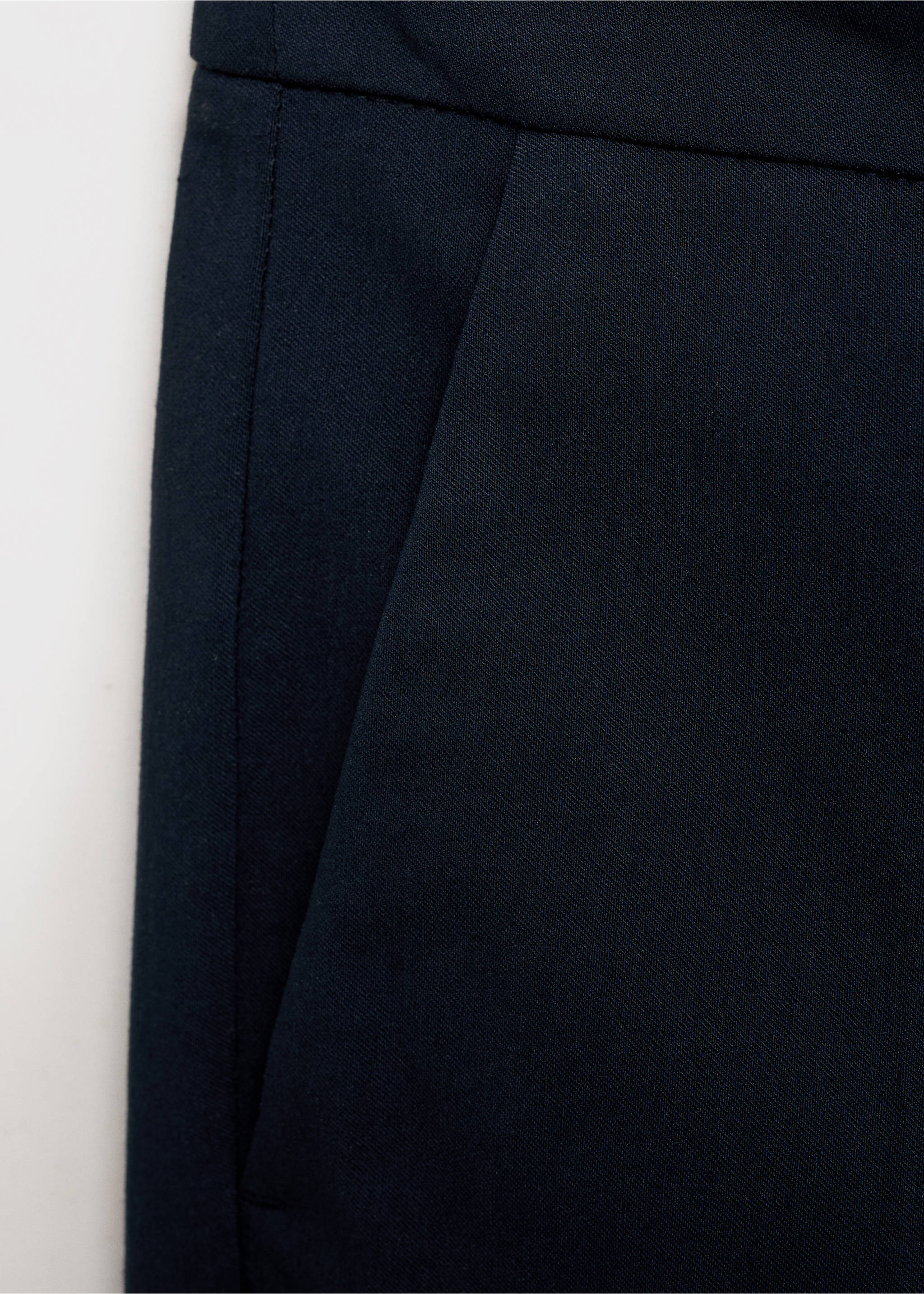 Pantaloni skinny crop - Dettaglio dell'articolo 0, Blu marino scuro. Ref: 83700555-00.