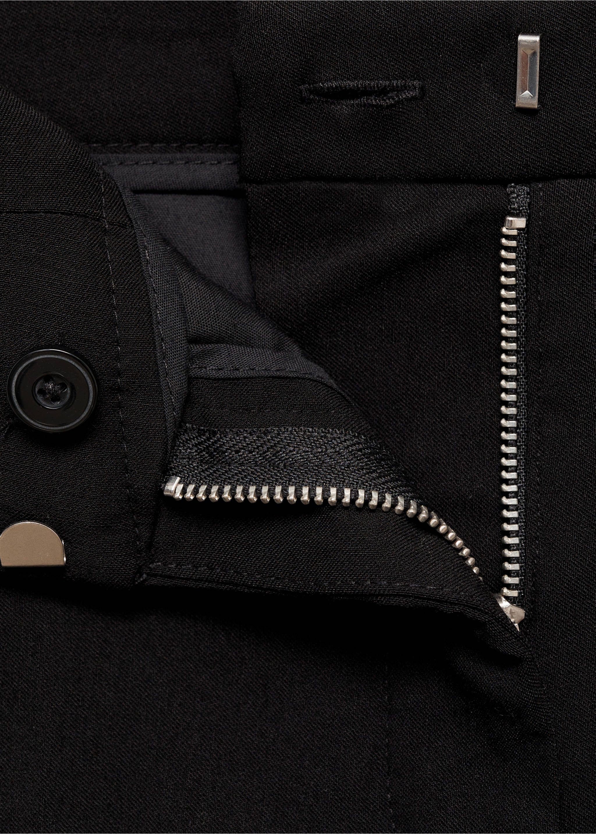 Skinny Hose in 7/8-Länge - Detail des Artikels 8, Schwarz. Ref: 83700555-00.