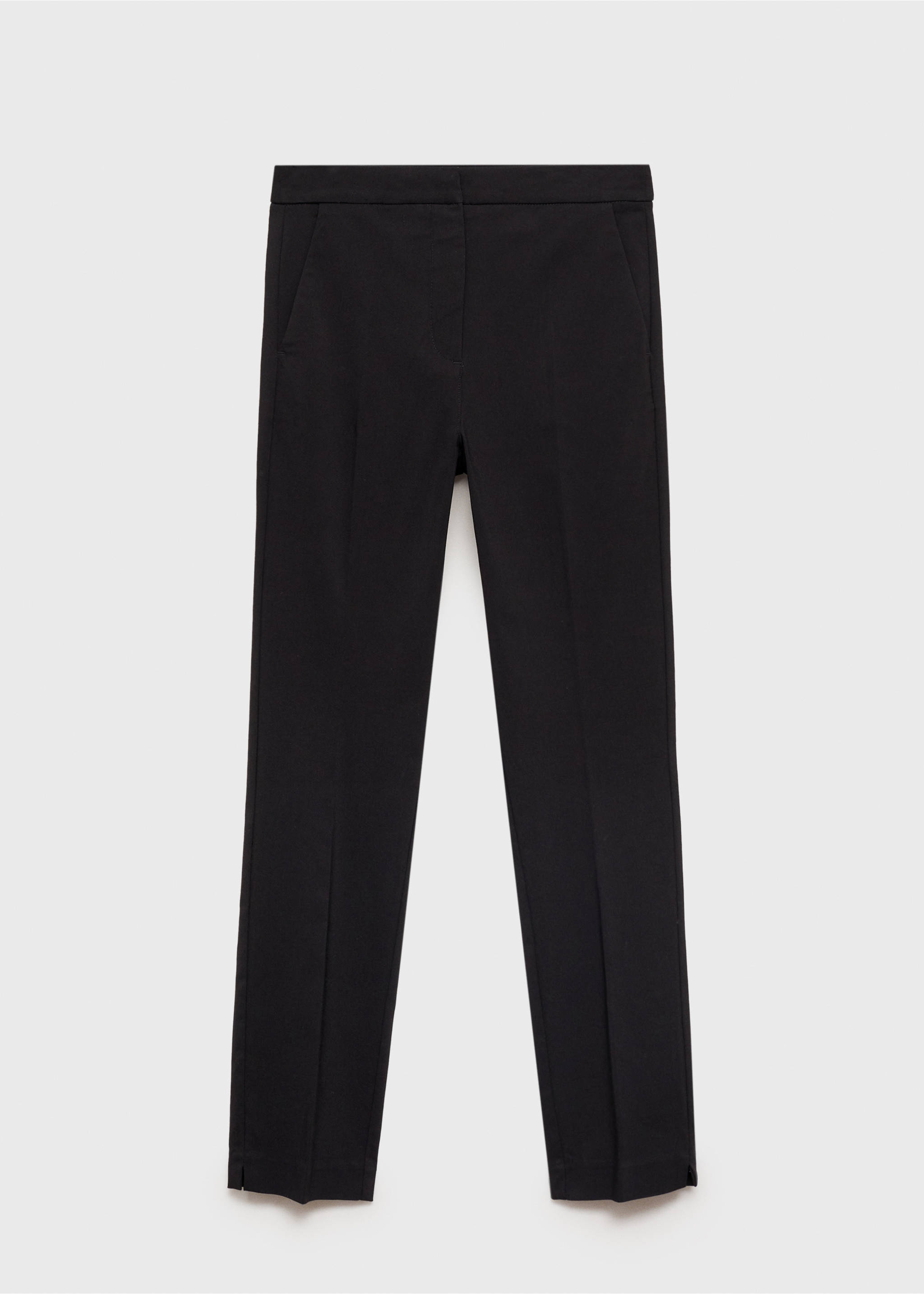 Kratší kalhoty střihu skinny - Zboží bez modelu, Černá. Ref: 83700555-00.