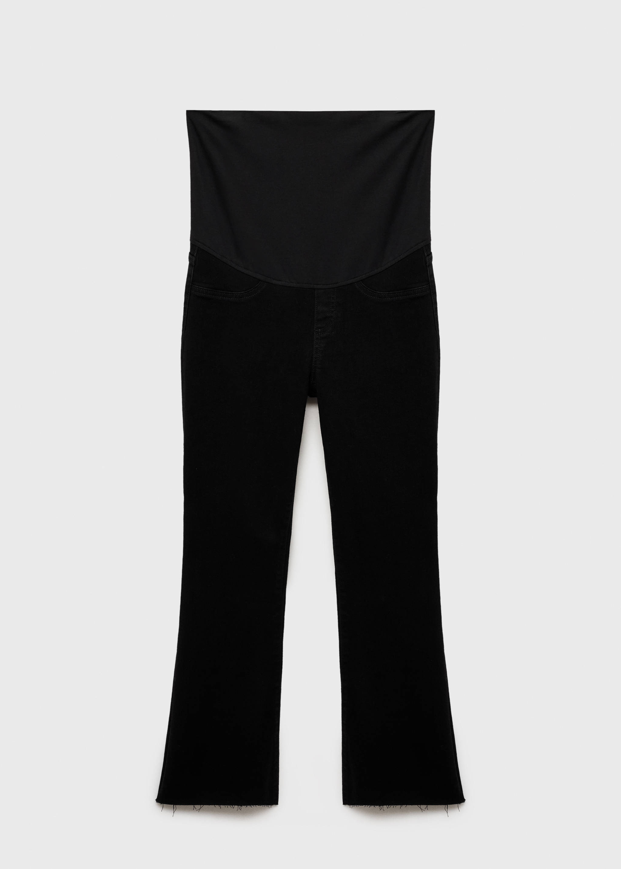 Maternity flared cropped jeans - Article without model