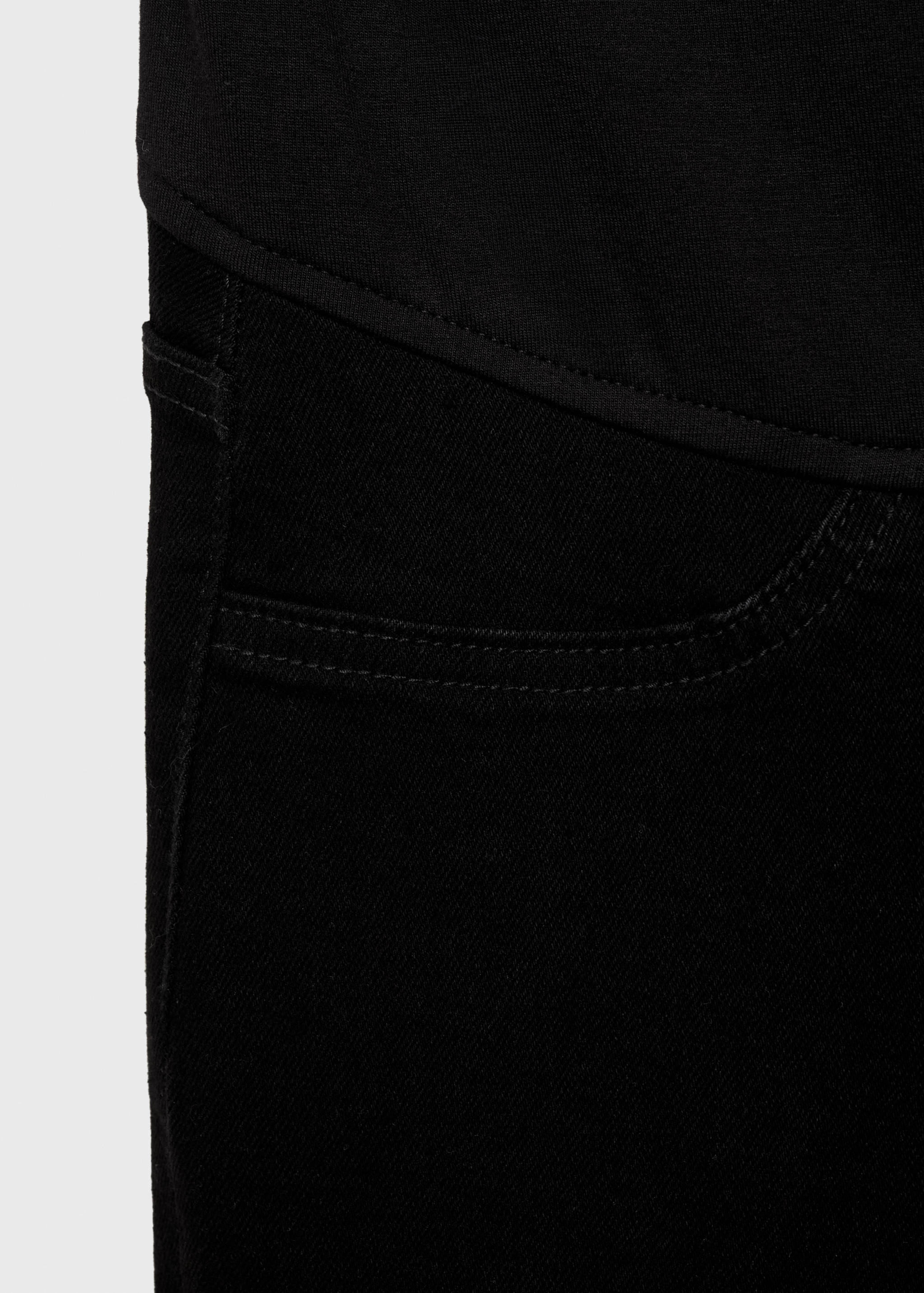 Maternity flared cropped jeans - Details of the article 0