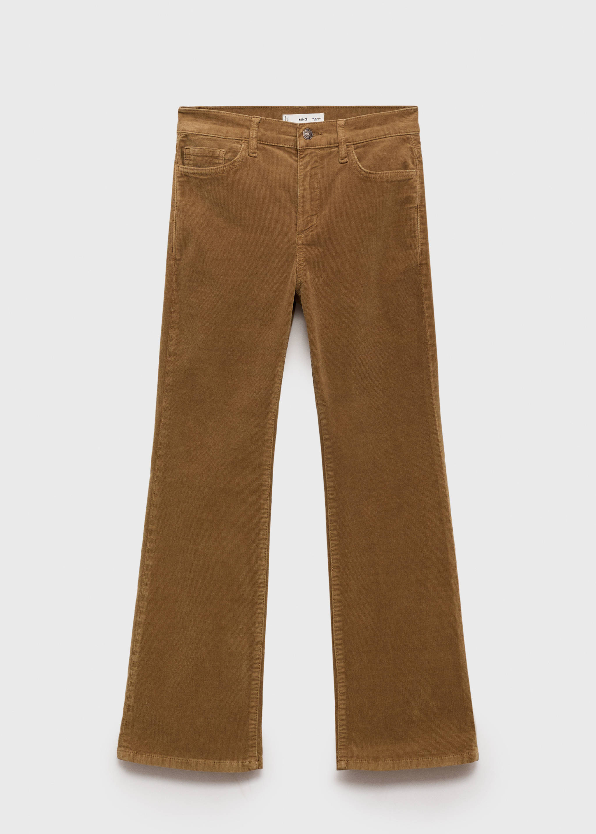 Pantaloni Sienna flare crop velluto a coste - Articolo senza modello