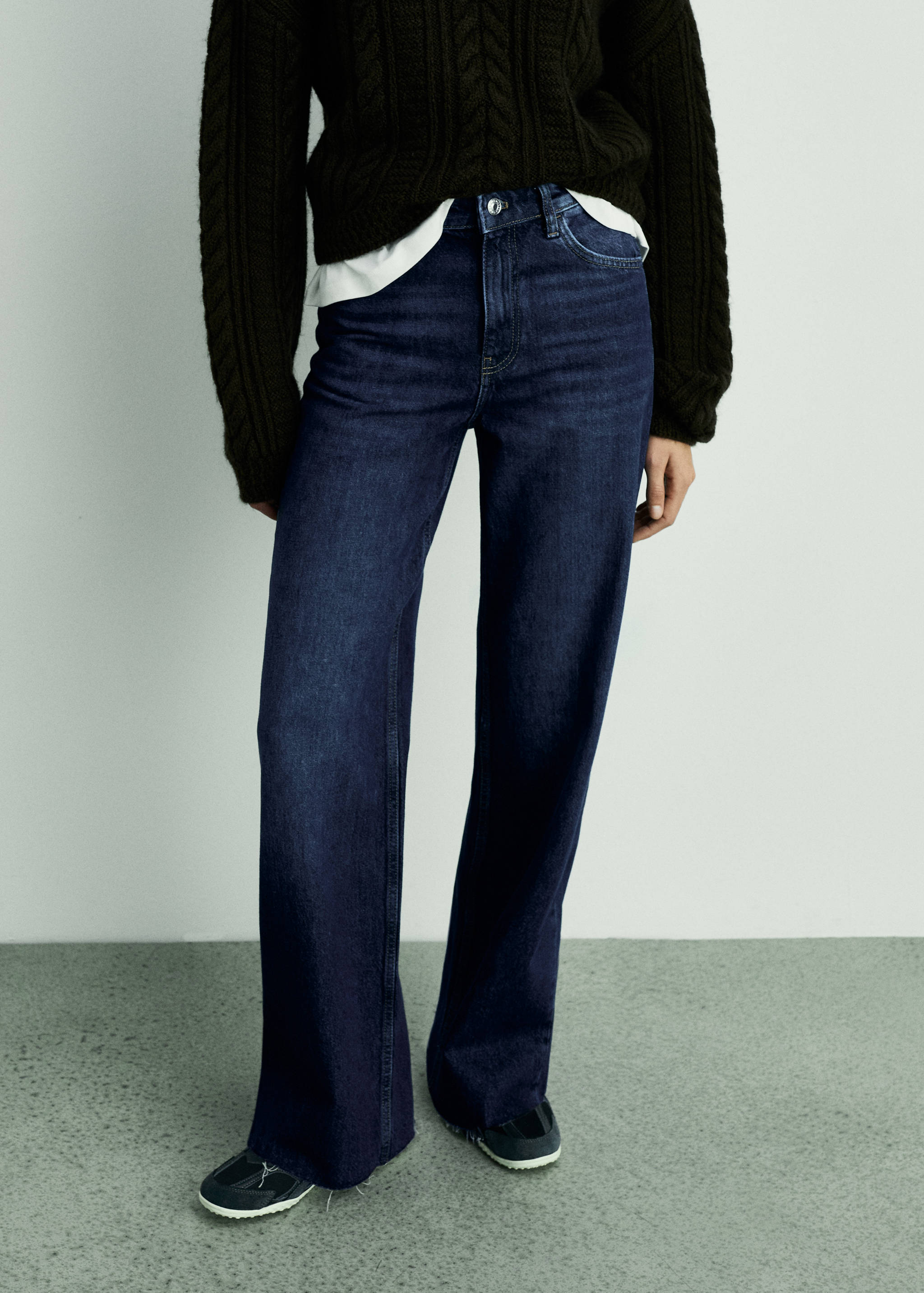 Danila High-Waist Wide-Leg Jeans - Mittlere Ansicht