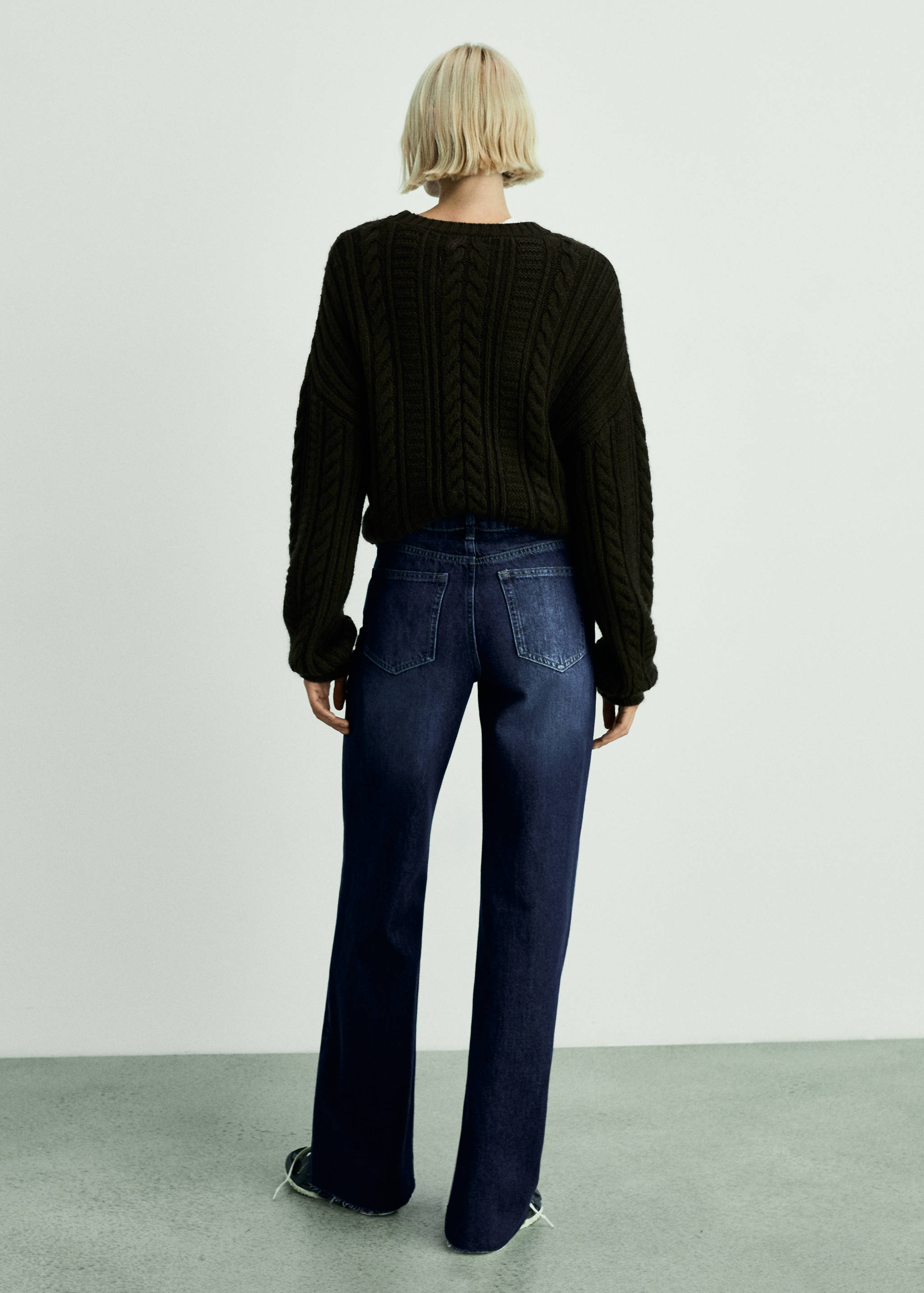 Danila High-Waist Wide-Leg Jeans - Rückseite des Artikels