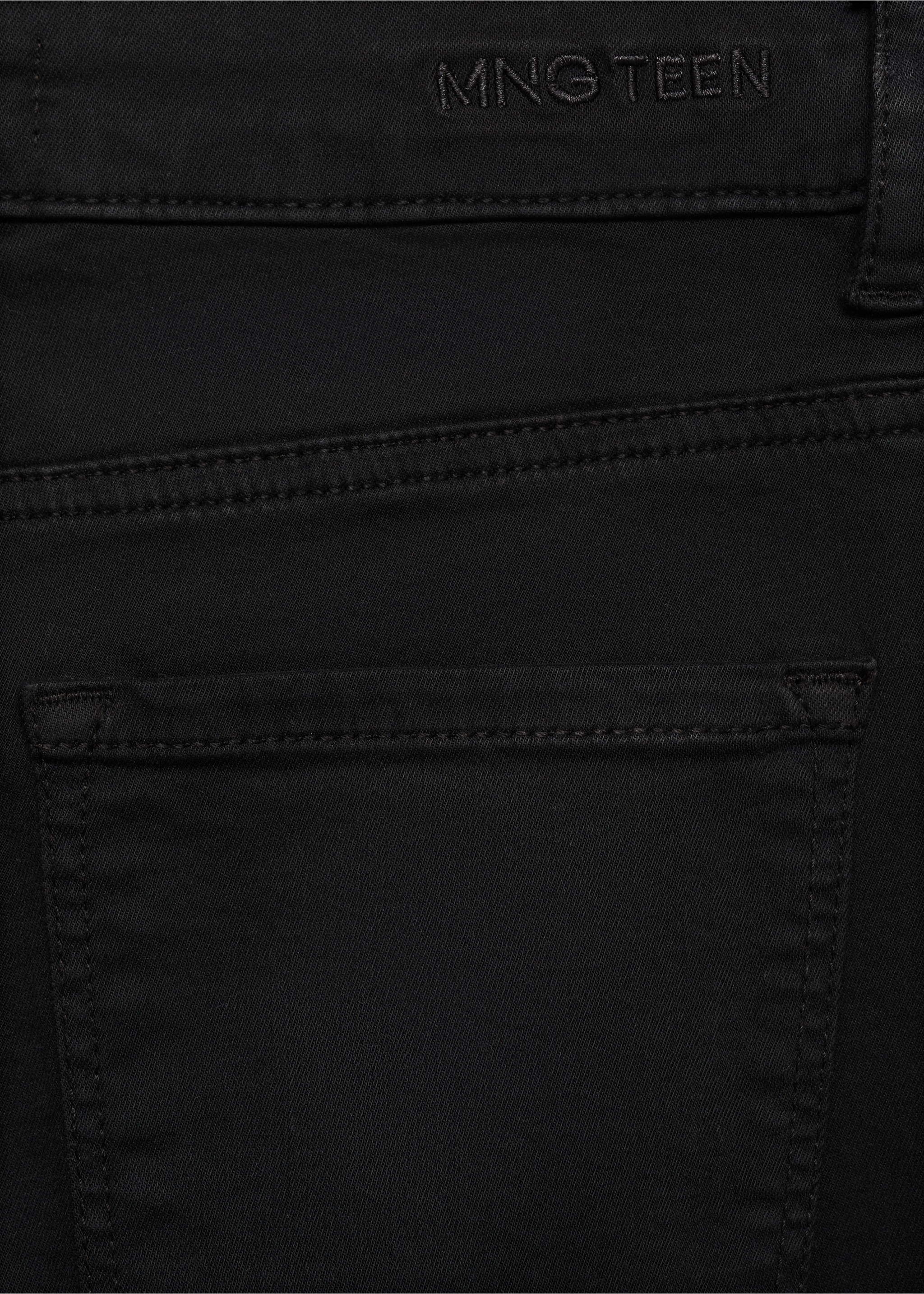 Flared jeans - Details of the article 0, Black denim. Ref: 87000262-00.