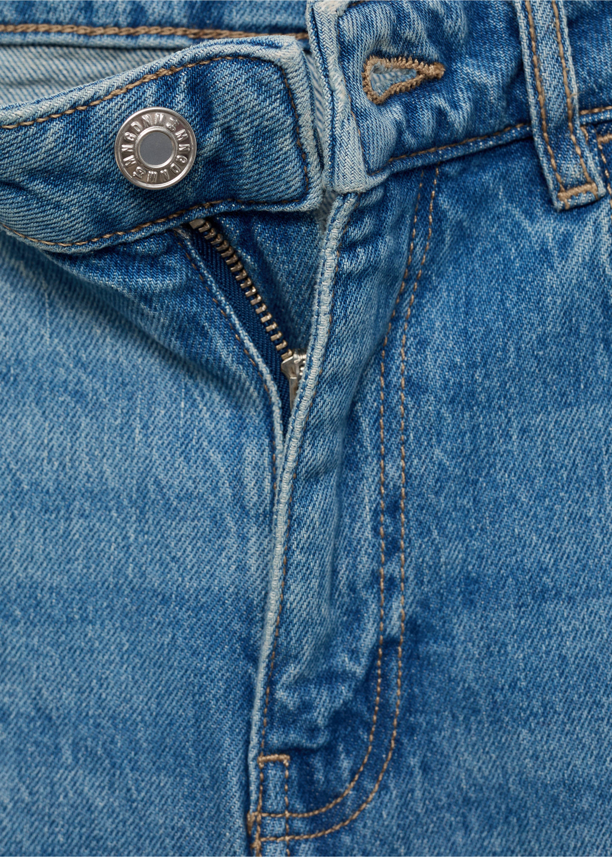 Fiona flared mid-rise jeans - Details of the article 8, Medium Blue. Ref: 87000288-00.