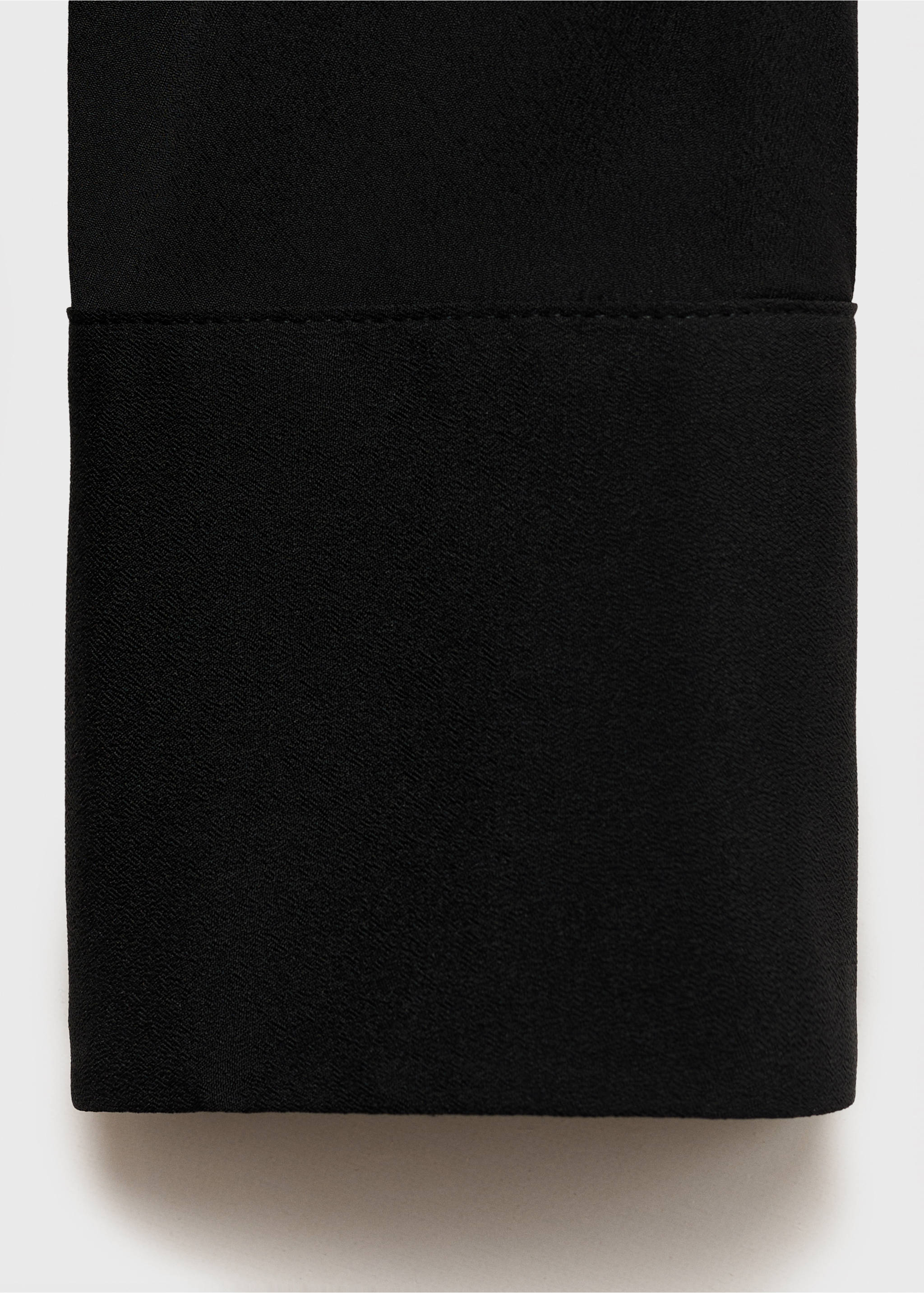 Chemise fluide manches longues - Détail de l'article 0, Noir. Ref: 87000351-00.