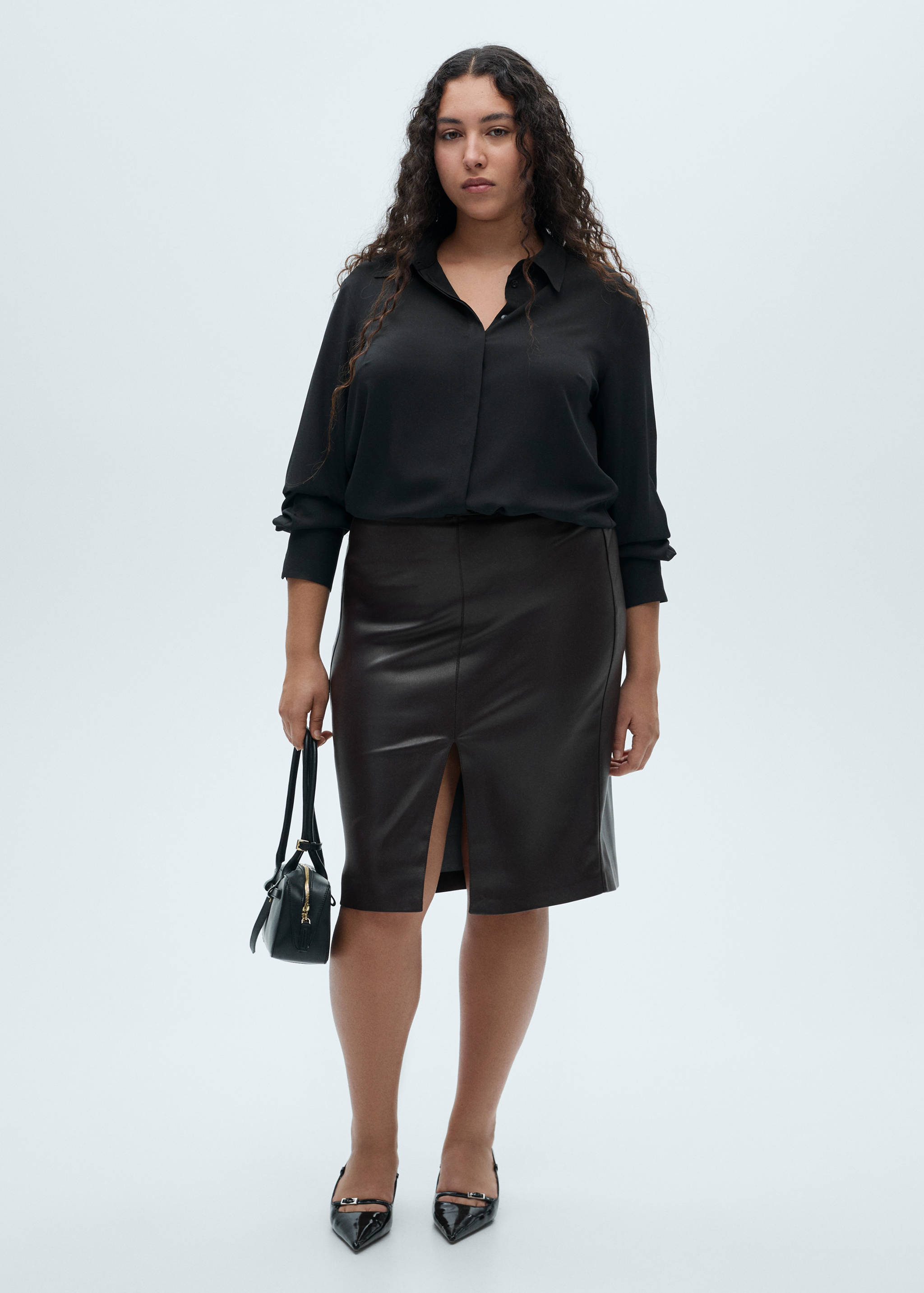 Camisa manga larga fluida - Detalle del artículo 3