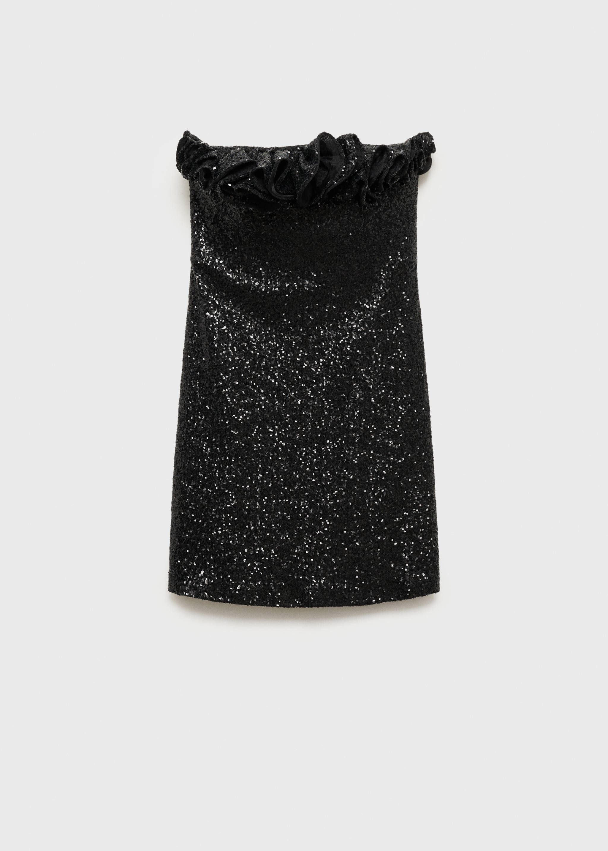 Vestido volante adorno lentejuelas - Artículo sin modelo
