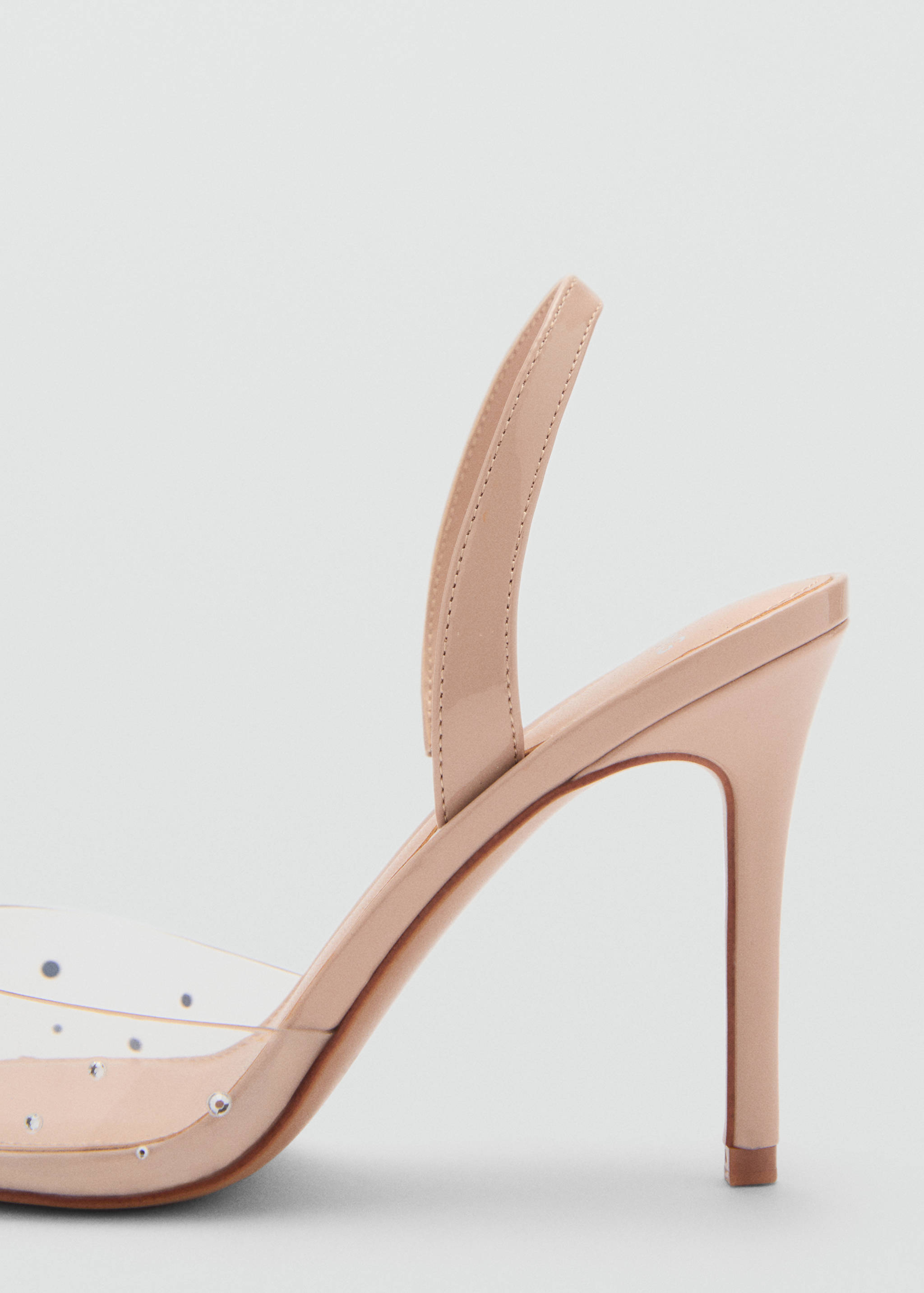 Schuh mit strassverzierter durchsichtiger Spitze - Detail des Artikels 1
