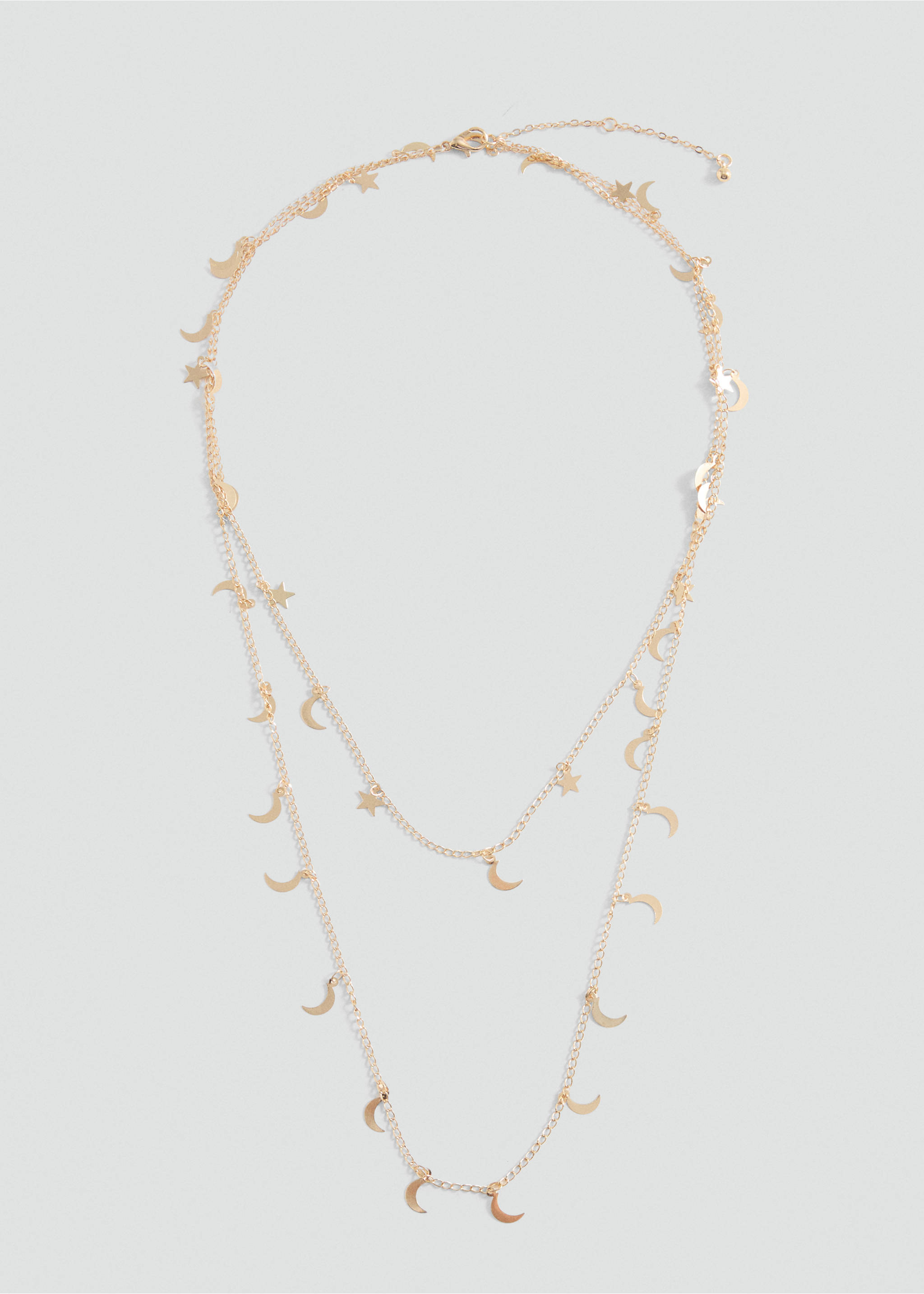 Collar cadena combinada - Artículo sin modelo, Oro. Ref: 87000443-00.