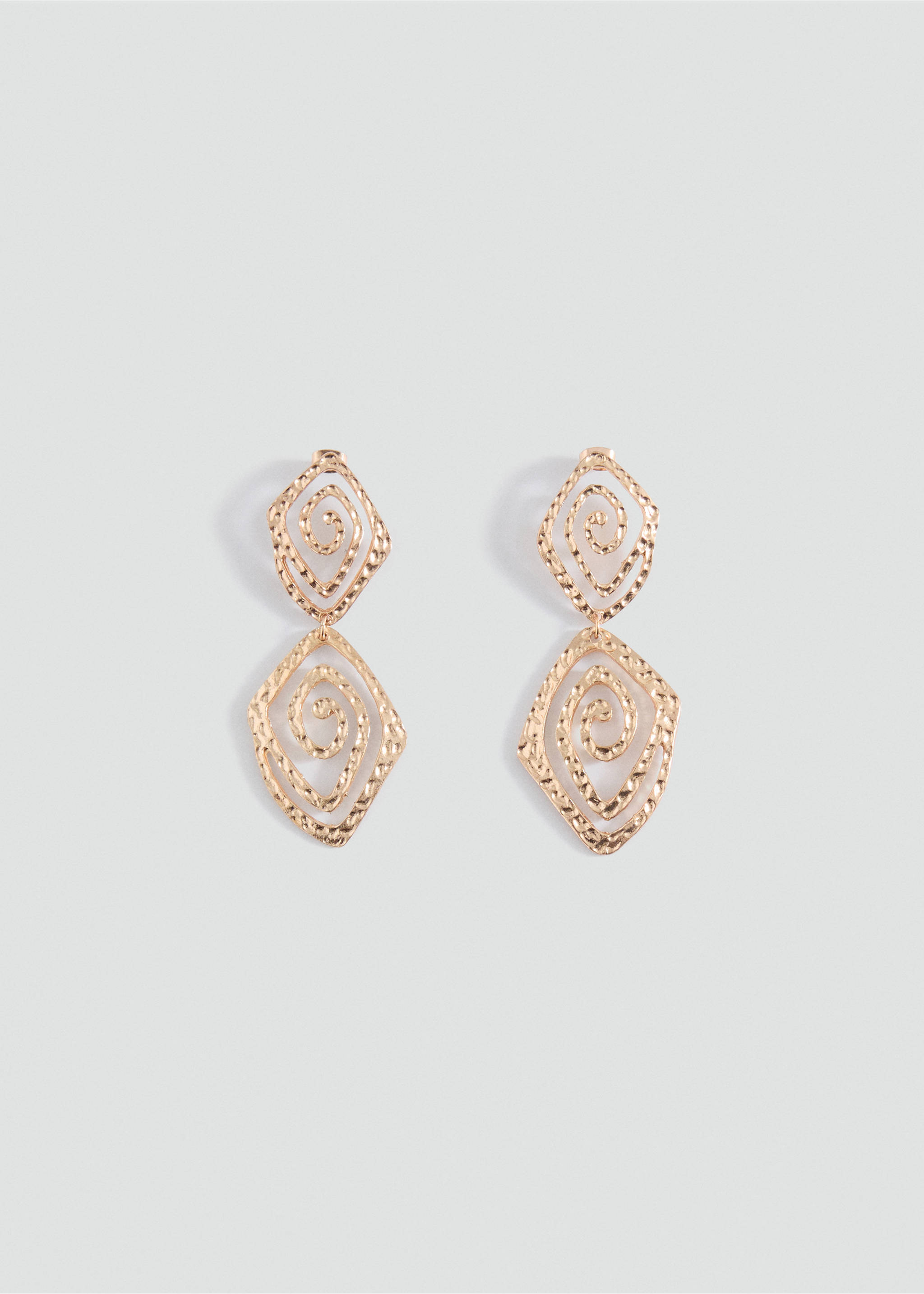 Pendant earrings - Article without model, Gold. Ref: 87000472-00.