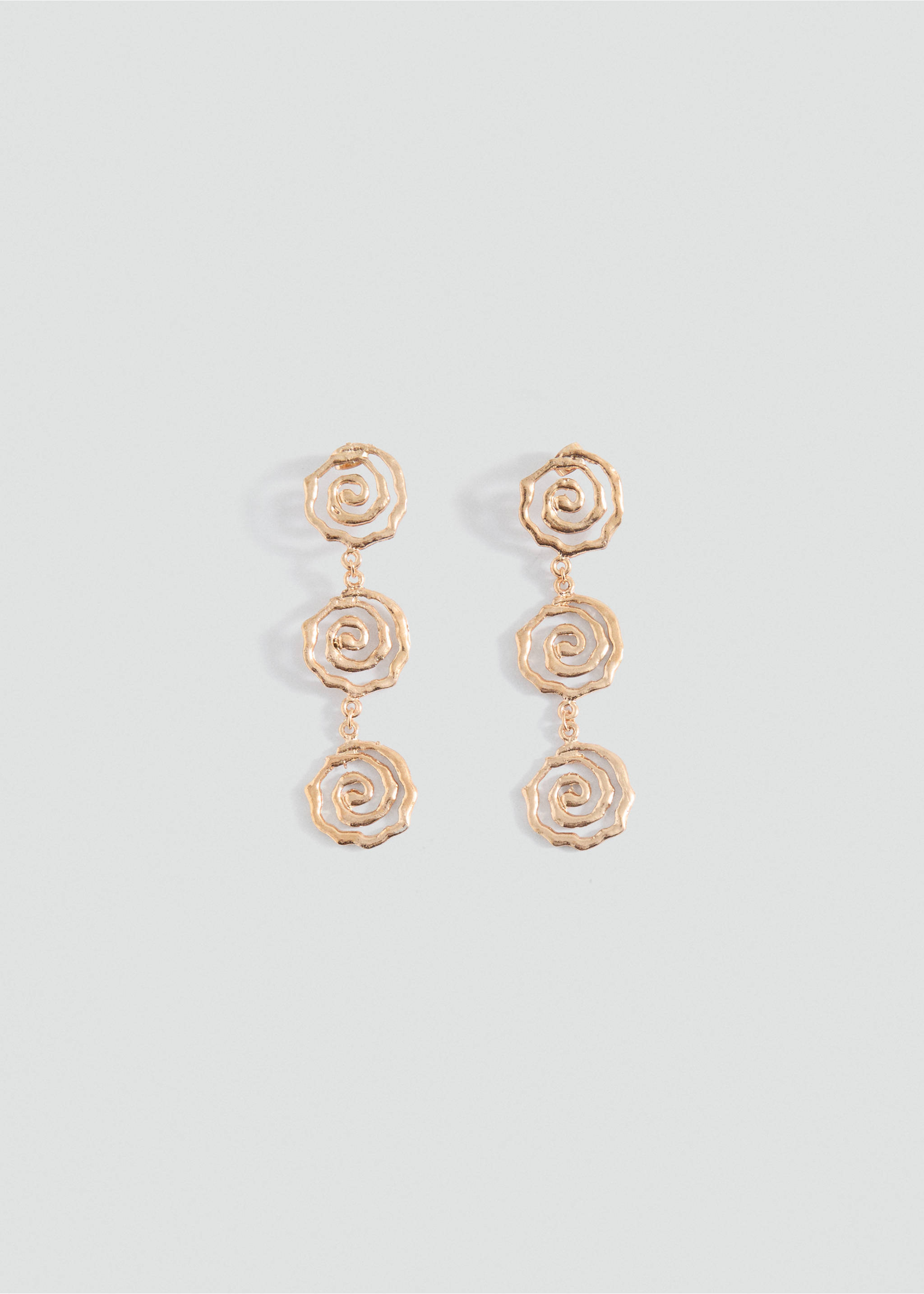 Pendientes cadena abalorios - Artículo sin modelo, Oro. Ref: 87000474-00.