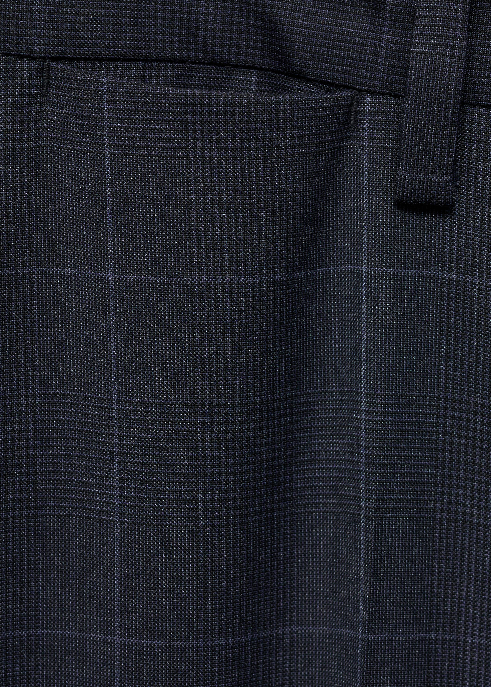 Super Slim Fit-Anzughose aus Stretchstoff - Detail des Artikels 8