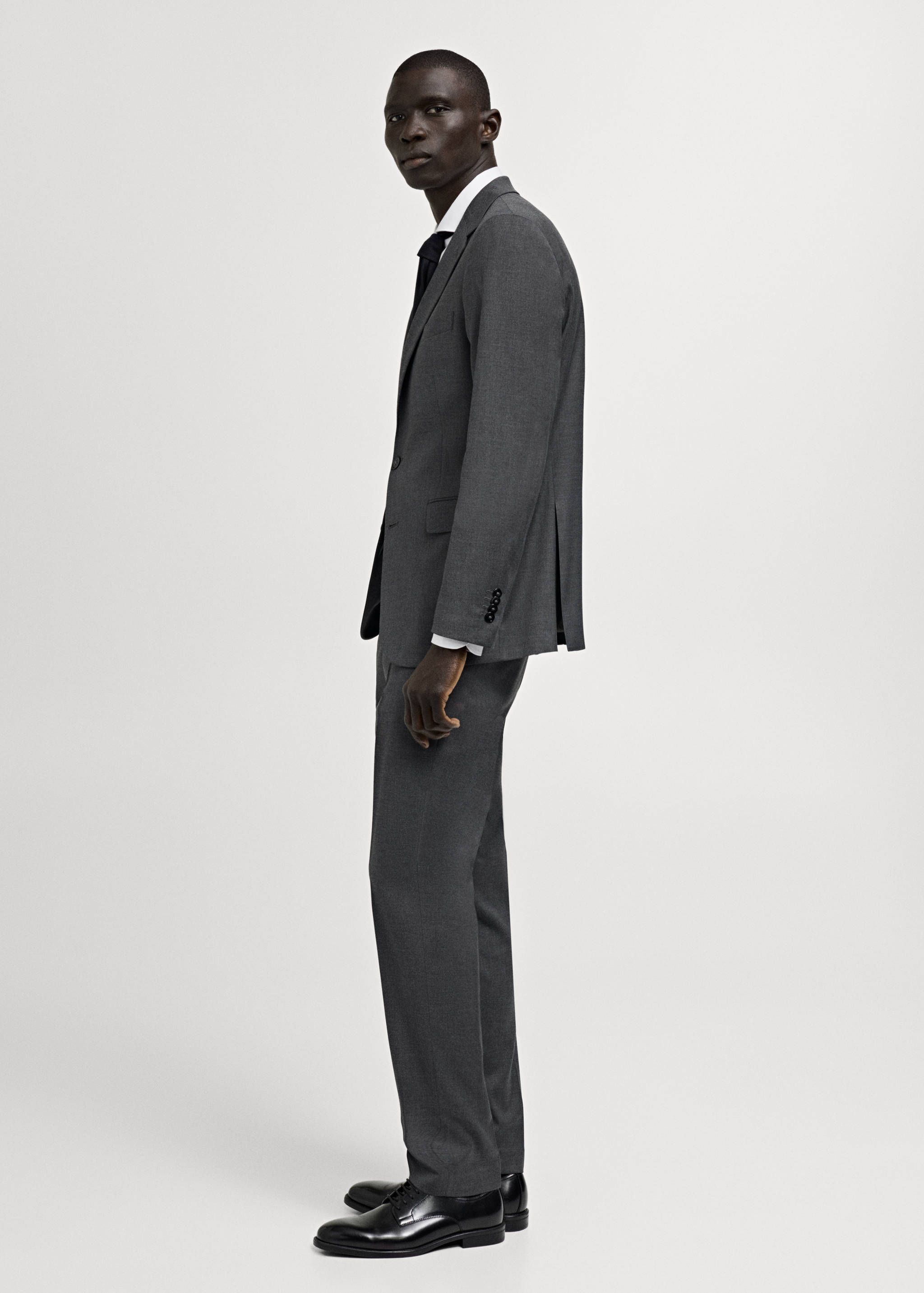 Milan slim-fit suit trousers - Details of the article 2