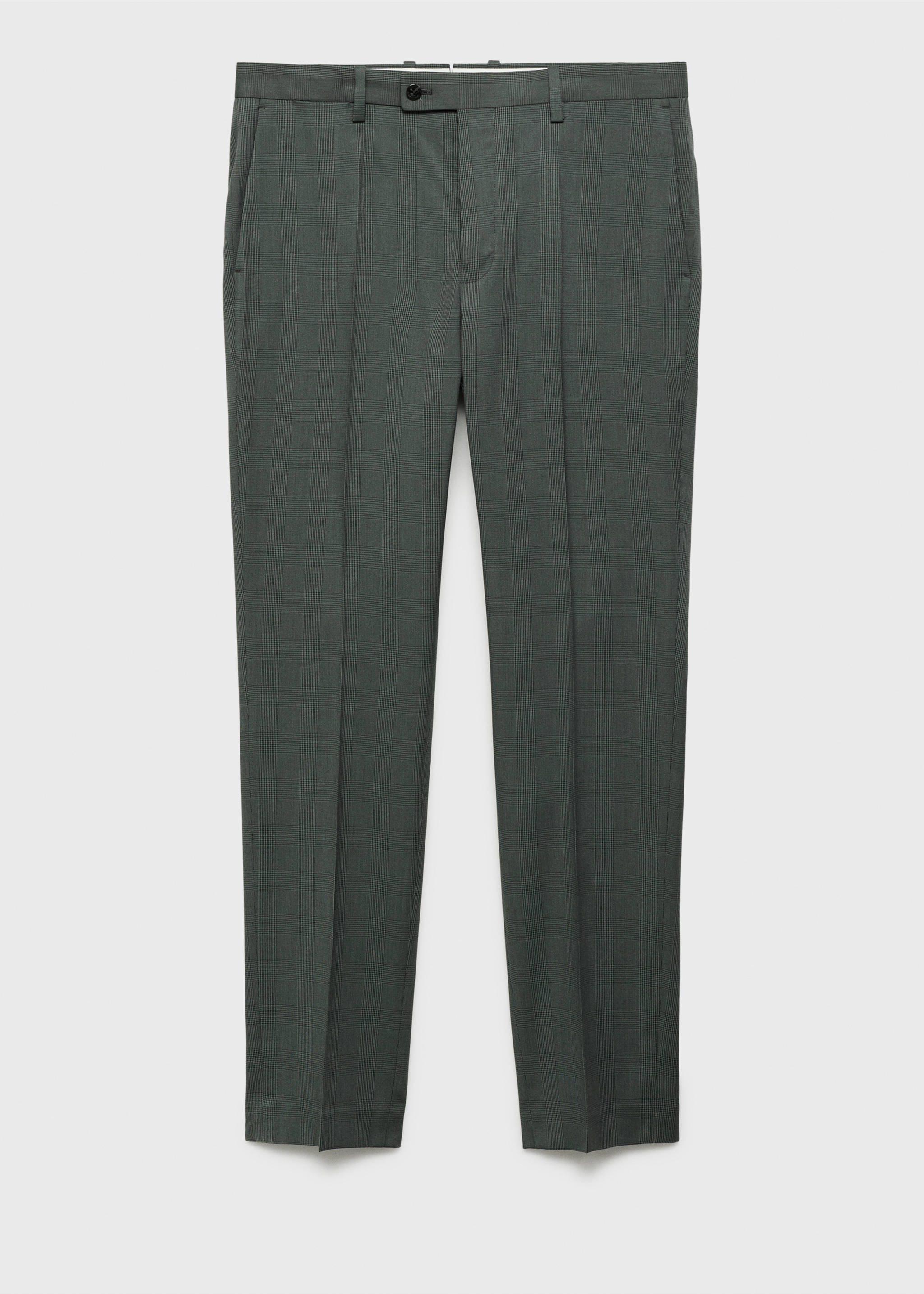 Pantalon costume Milán prince-de-galles - Article sans modèle, Vert. Ref: 87000594-00.