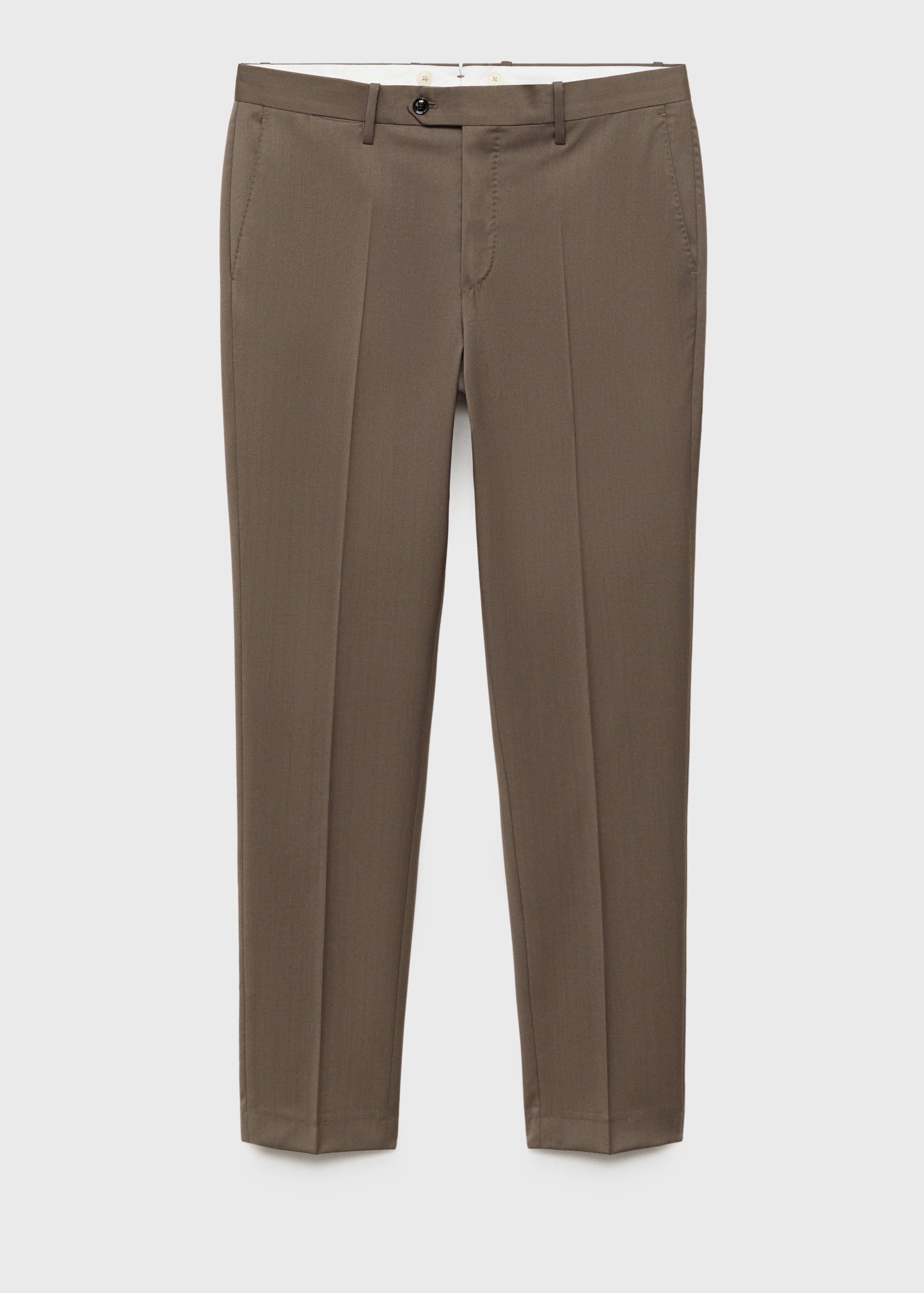 Pantalon costume chevron 100 % laine vierge - Article sans modèle