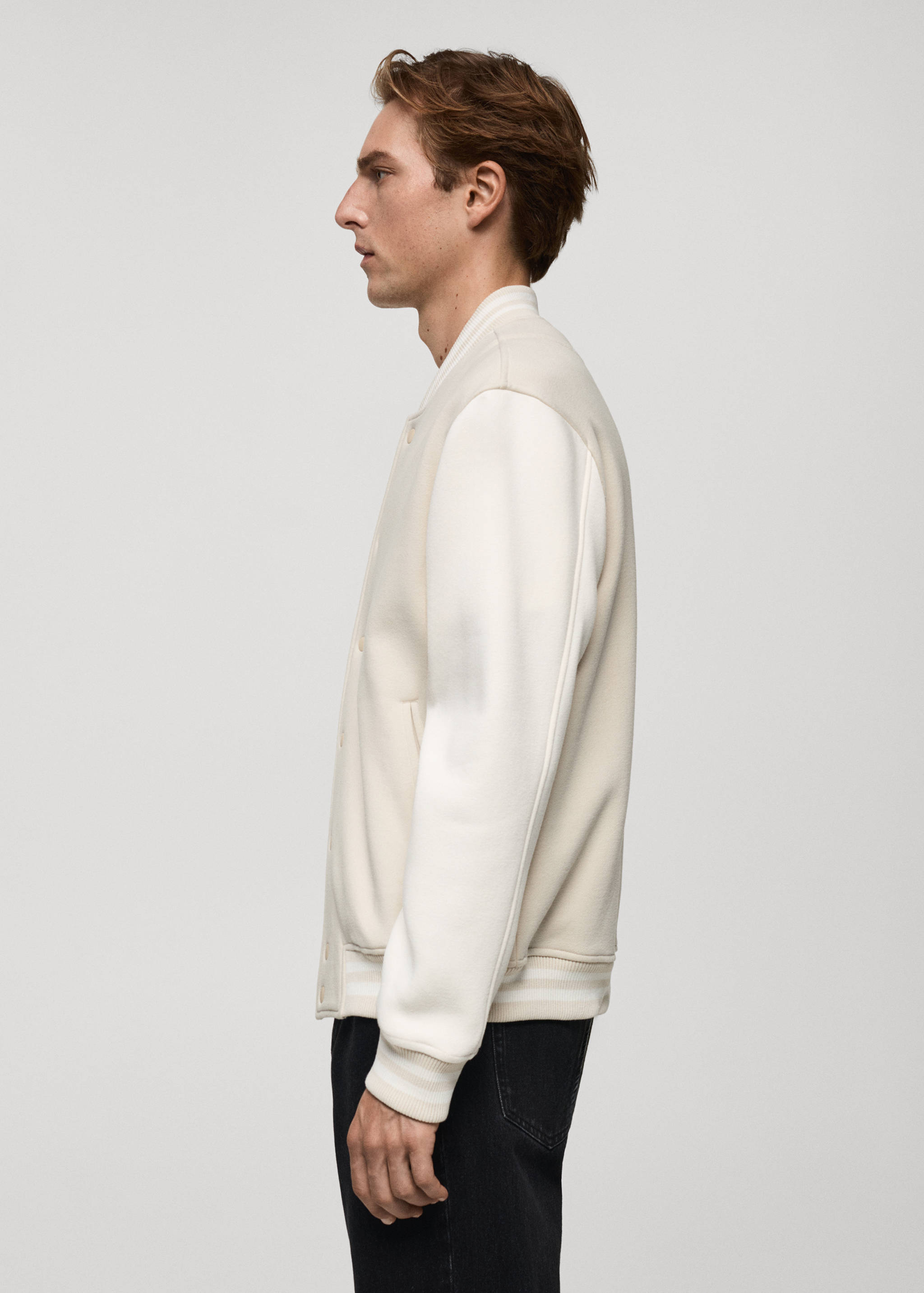 Cazadora bomber algodón contraste - Detalle del artículo 2