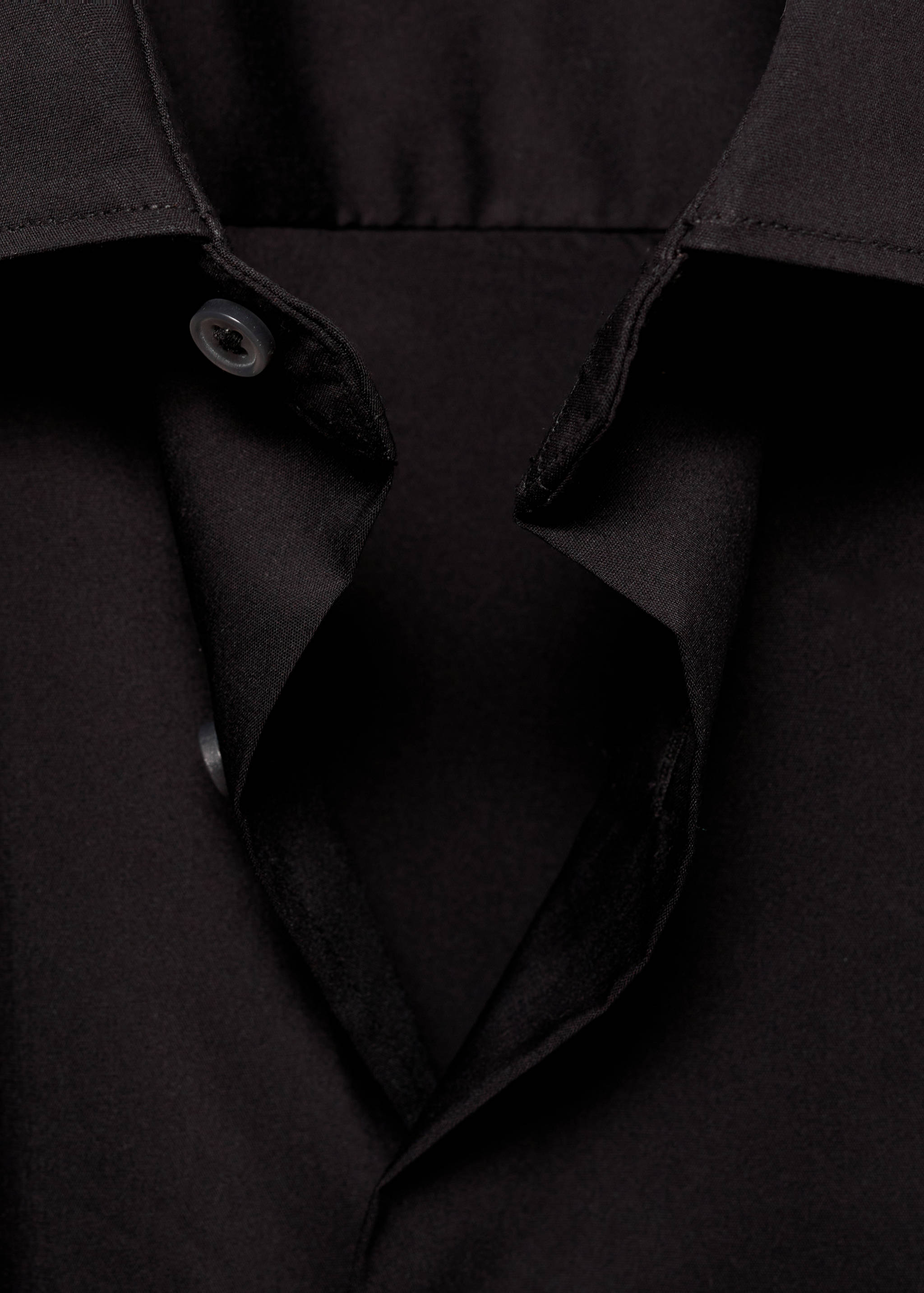 Regular-fit stretch cotton shirt - Details of the article 8