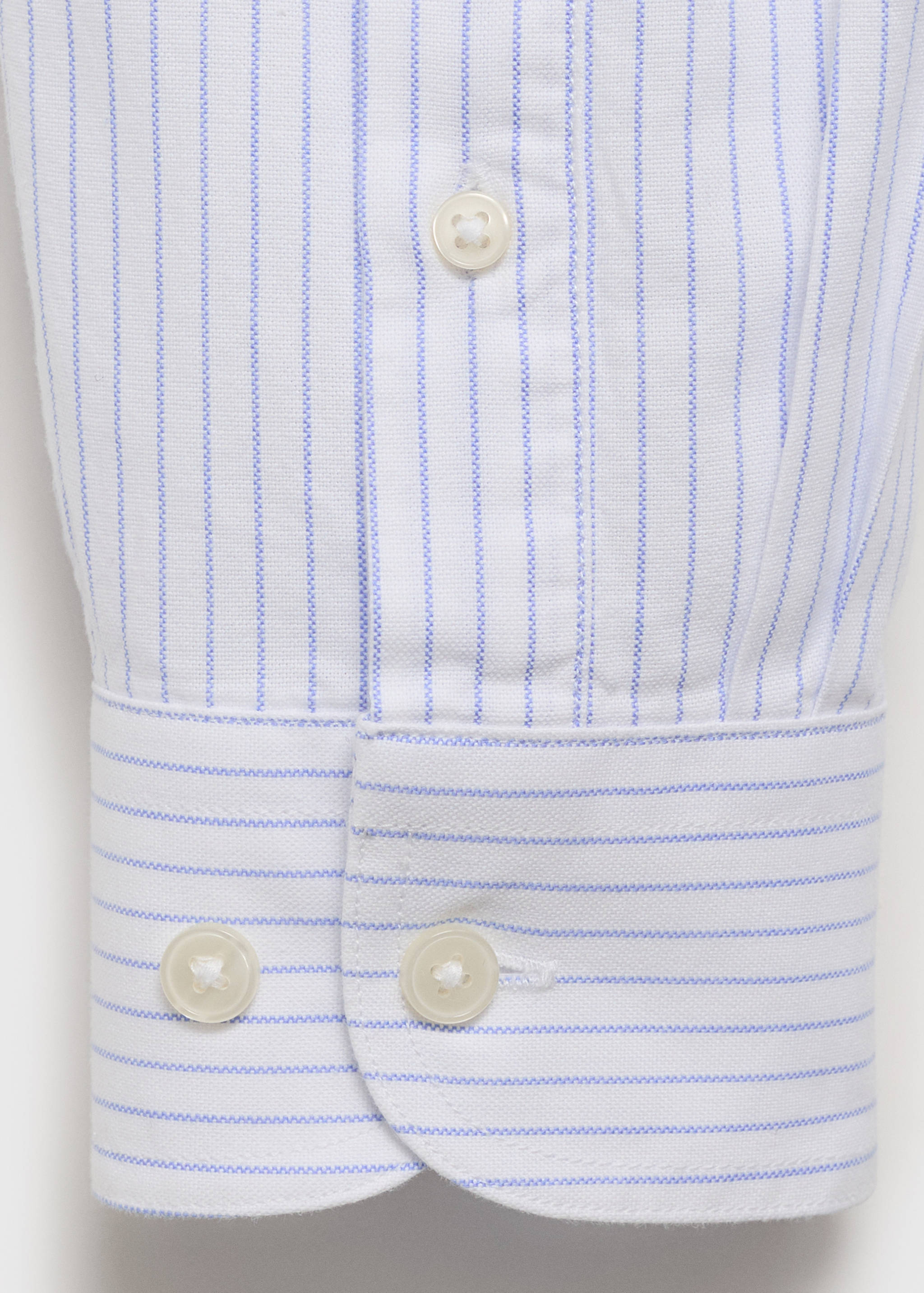 100% cotton striped shirt - Details of the article 0