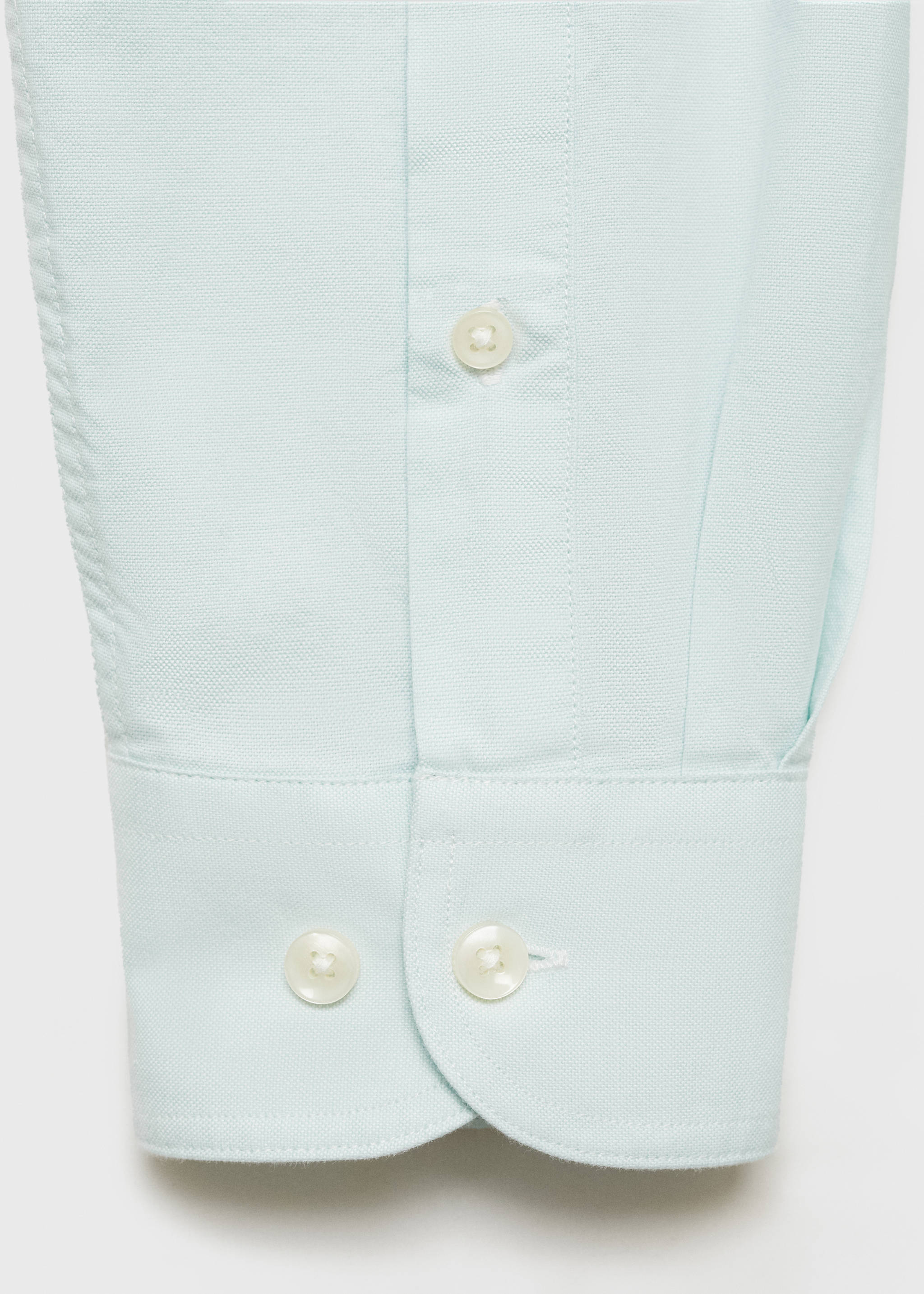 100% cotton Oxford shirt - Details of the article 0