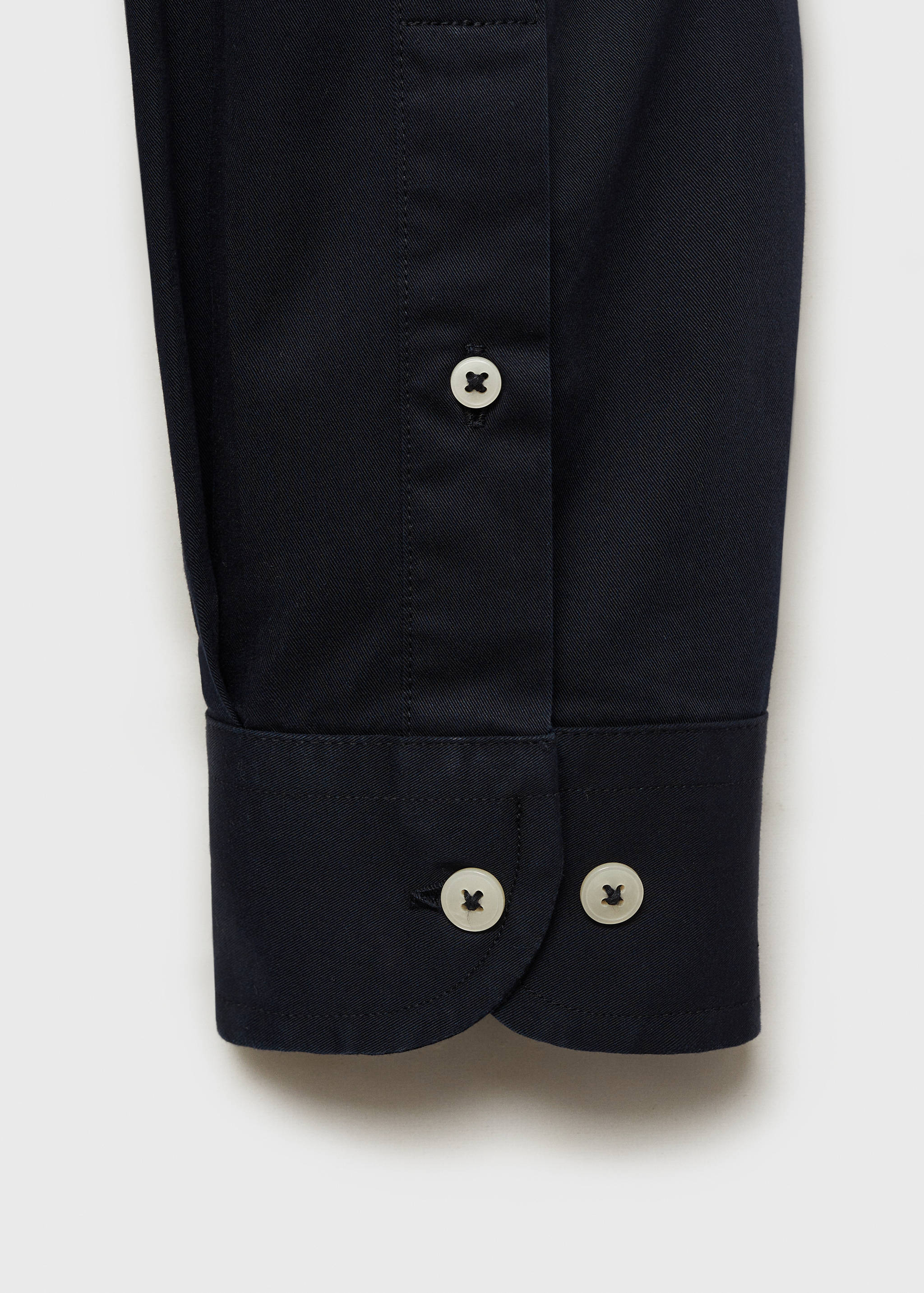 100% cotton regular fit shirt - Details of the article 0