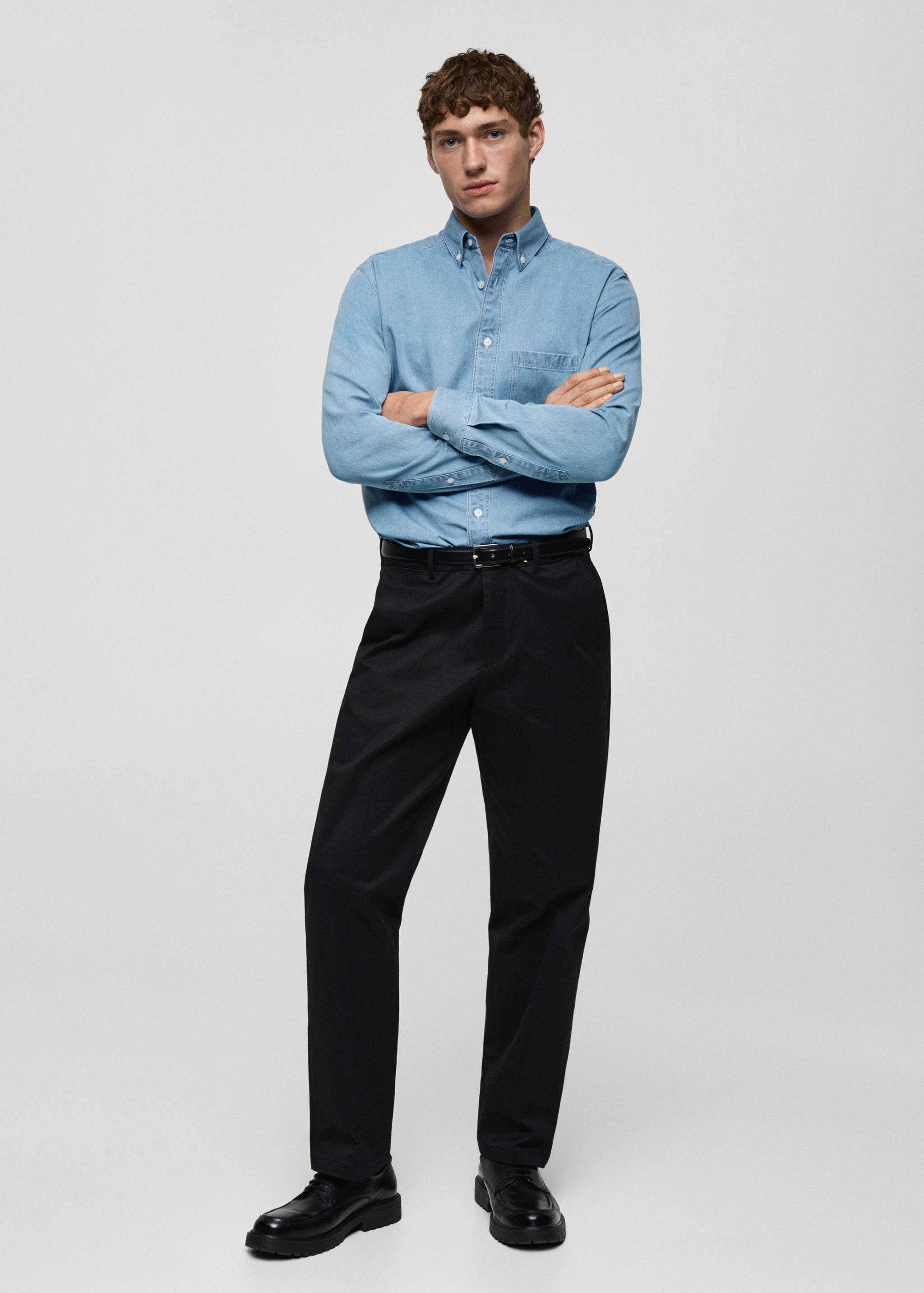 Camisa texana 100% cotó - Pla general