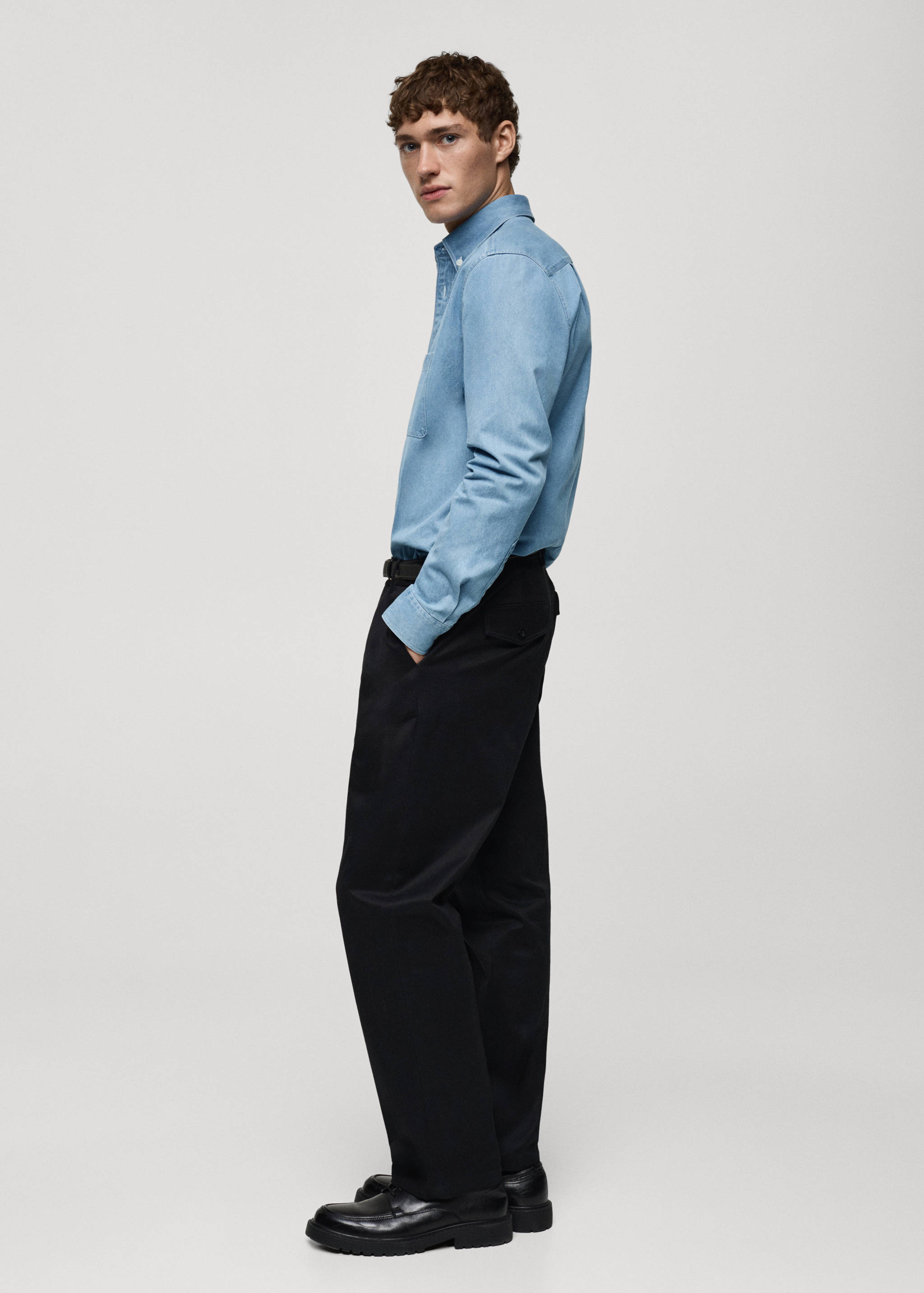 Camisa texana 100% cotó - Detall de l'article 2