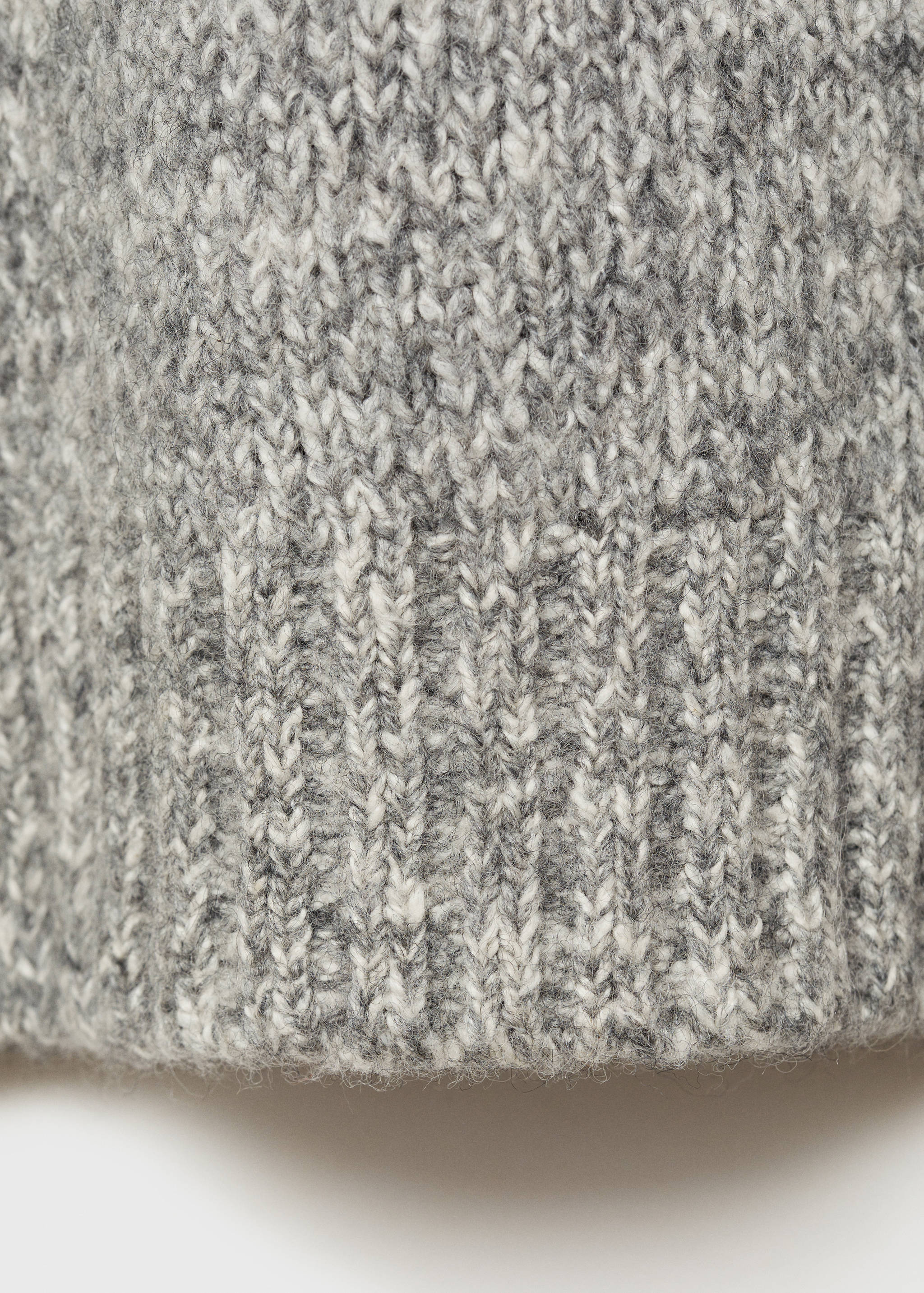 Fleece and cotton sweater - Details of the article 0