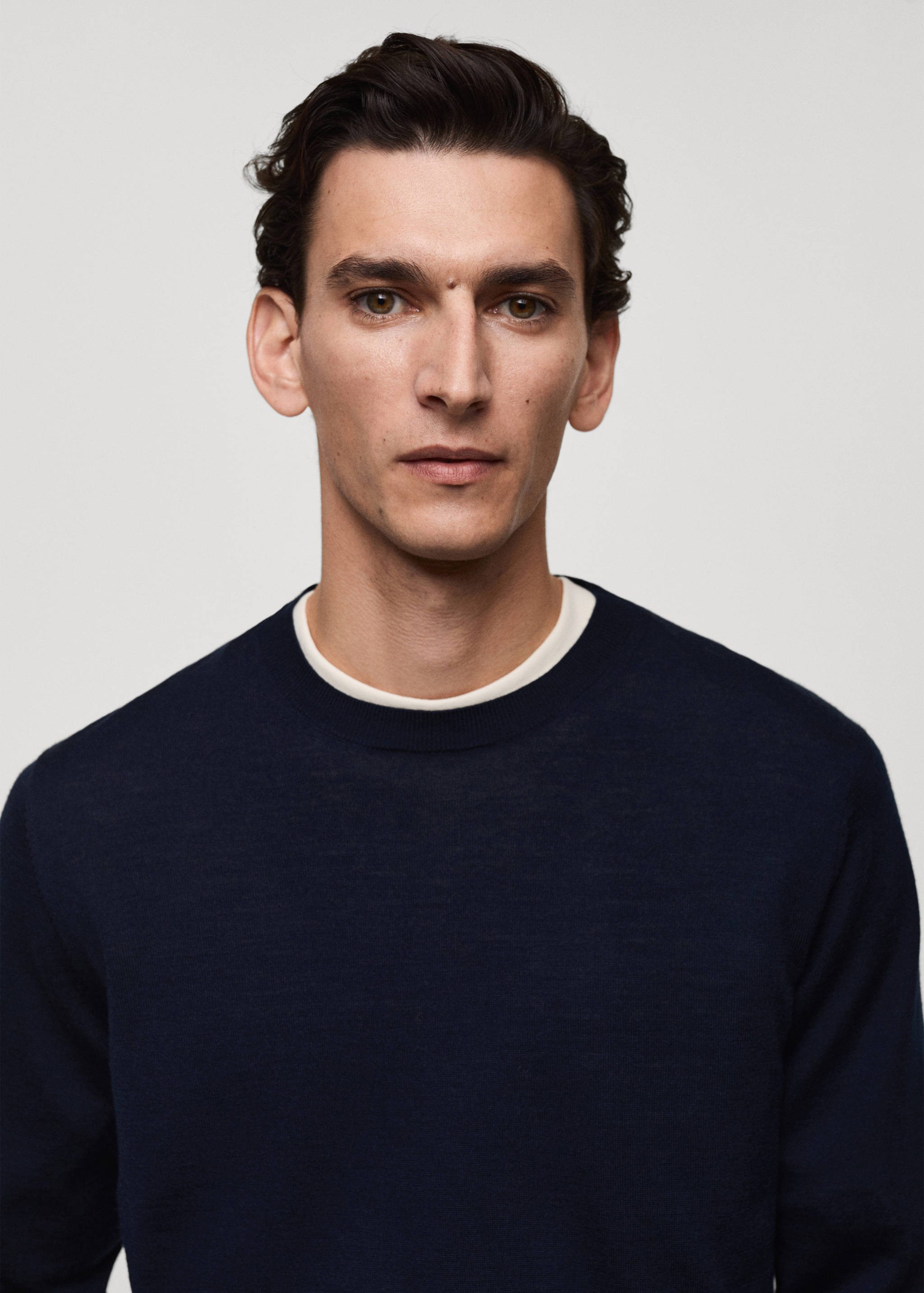 100% merino wool sweater - Details of the article 1