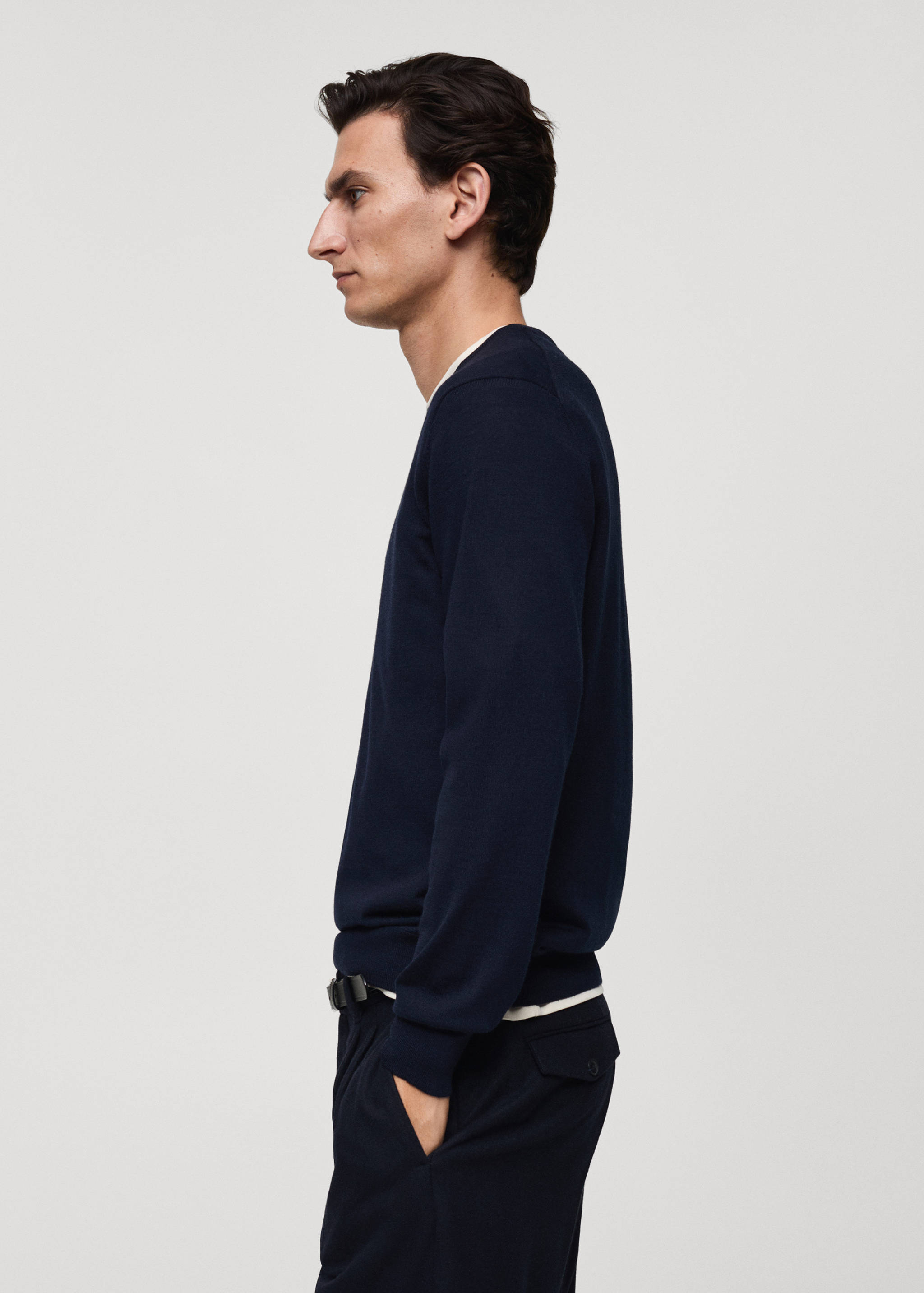 100% merino wool sweater - Details of the article 2