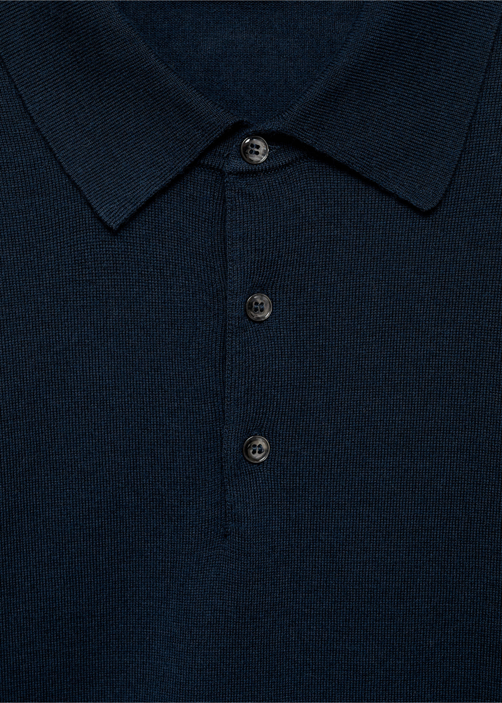 Tenniströja 100% merinoull - Detaljer om artikeln 8, Navy blå. Ref: 87000618-00.