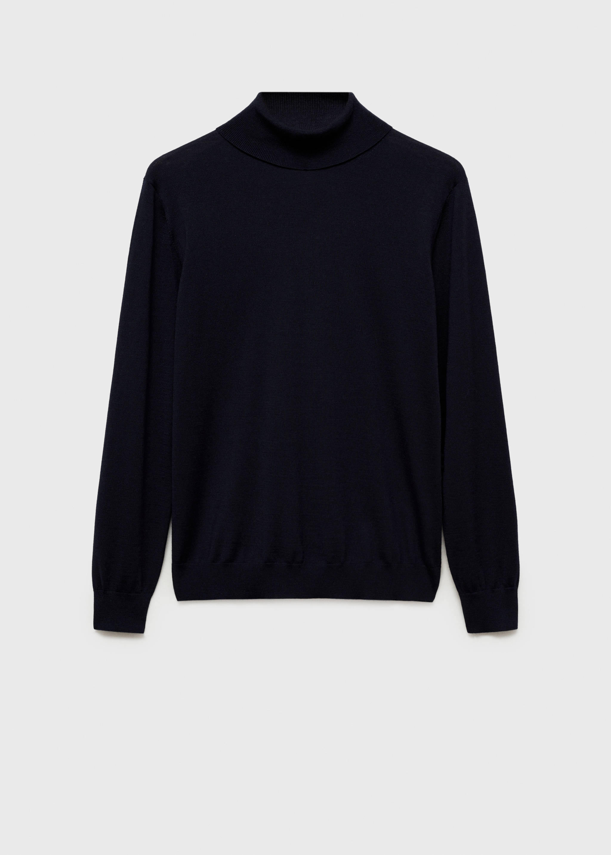 100% merino wool turtleneck sweater - Article without model