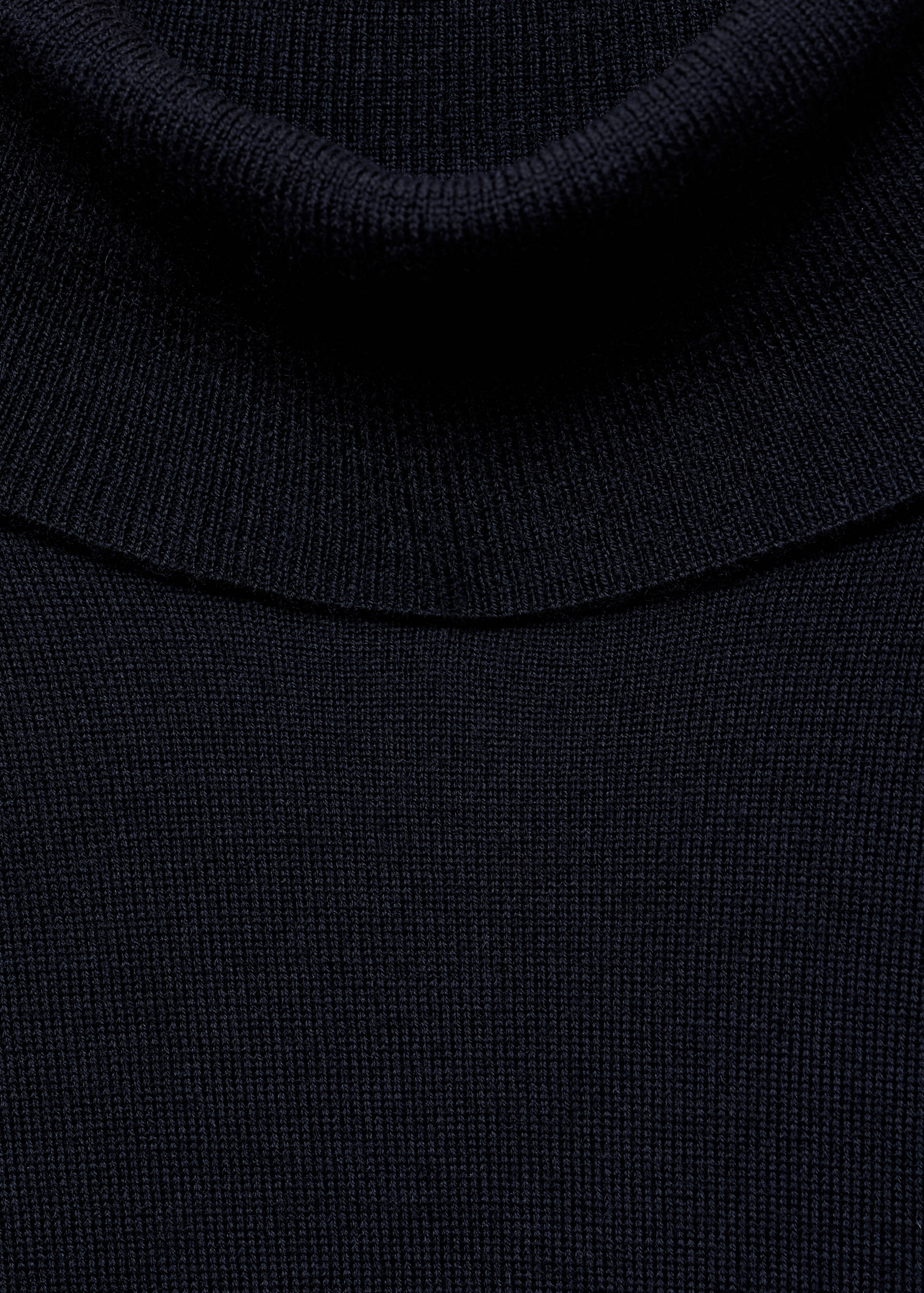 100% merino wool turtleneck sweater - Details of the article 8
